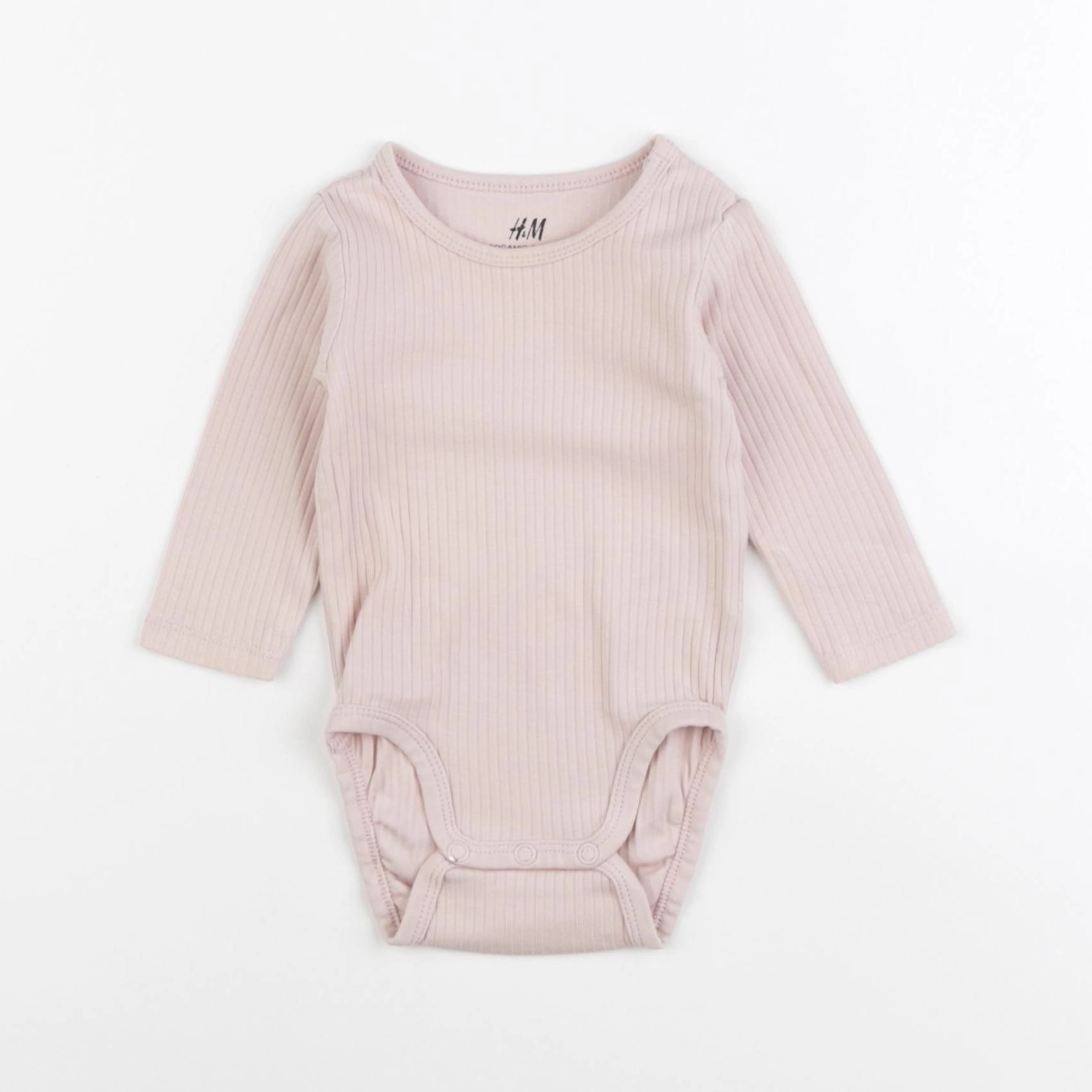 H&M - body rose - 1/3 mois