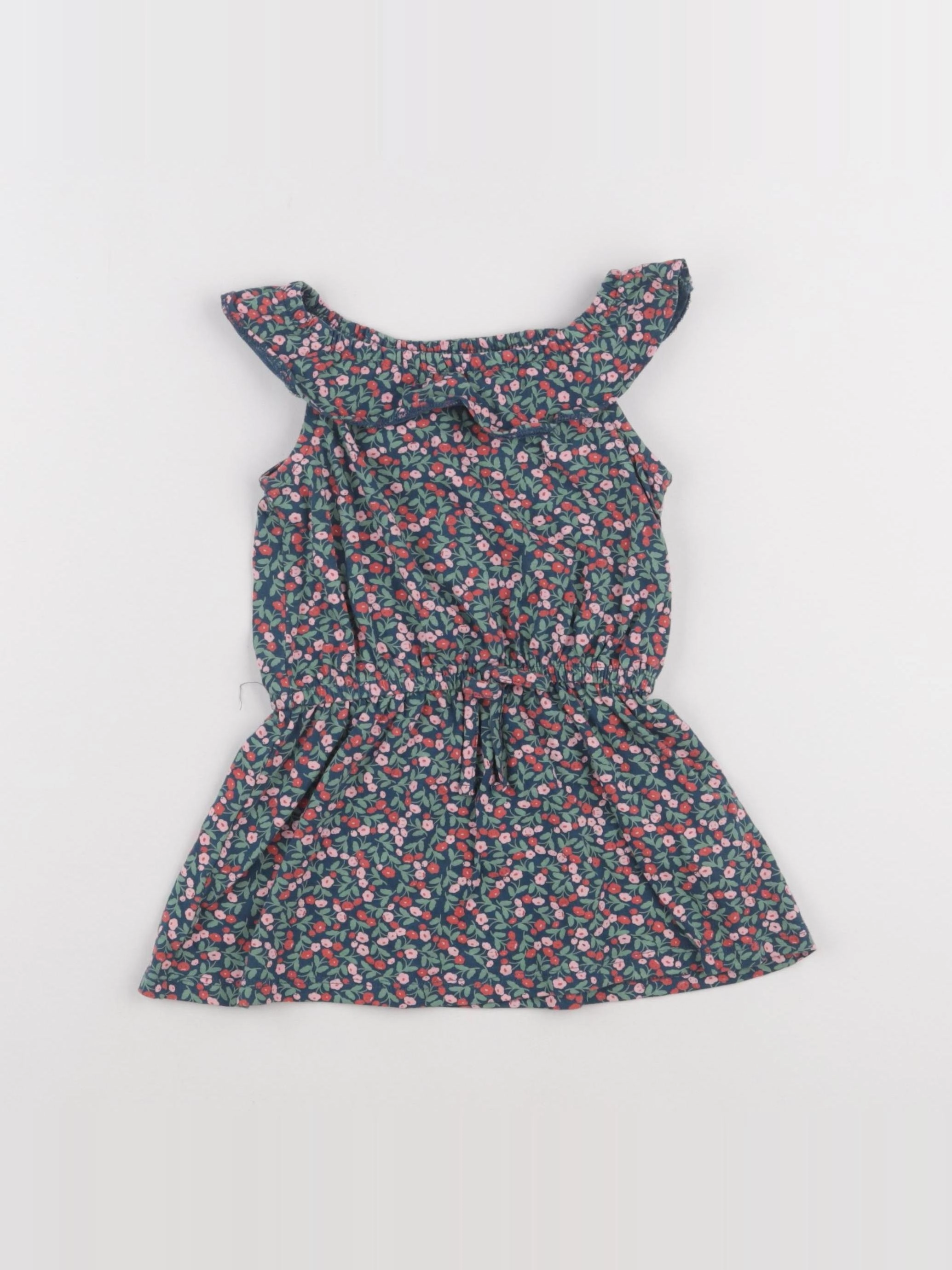 Vertbaudet - robe bleu - 2 ans