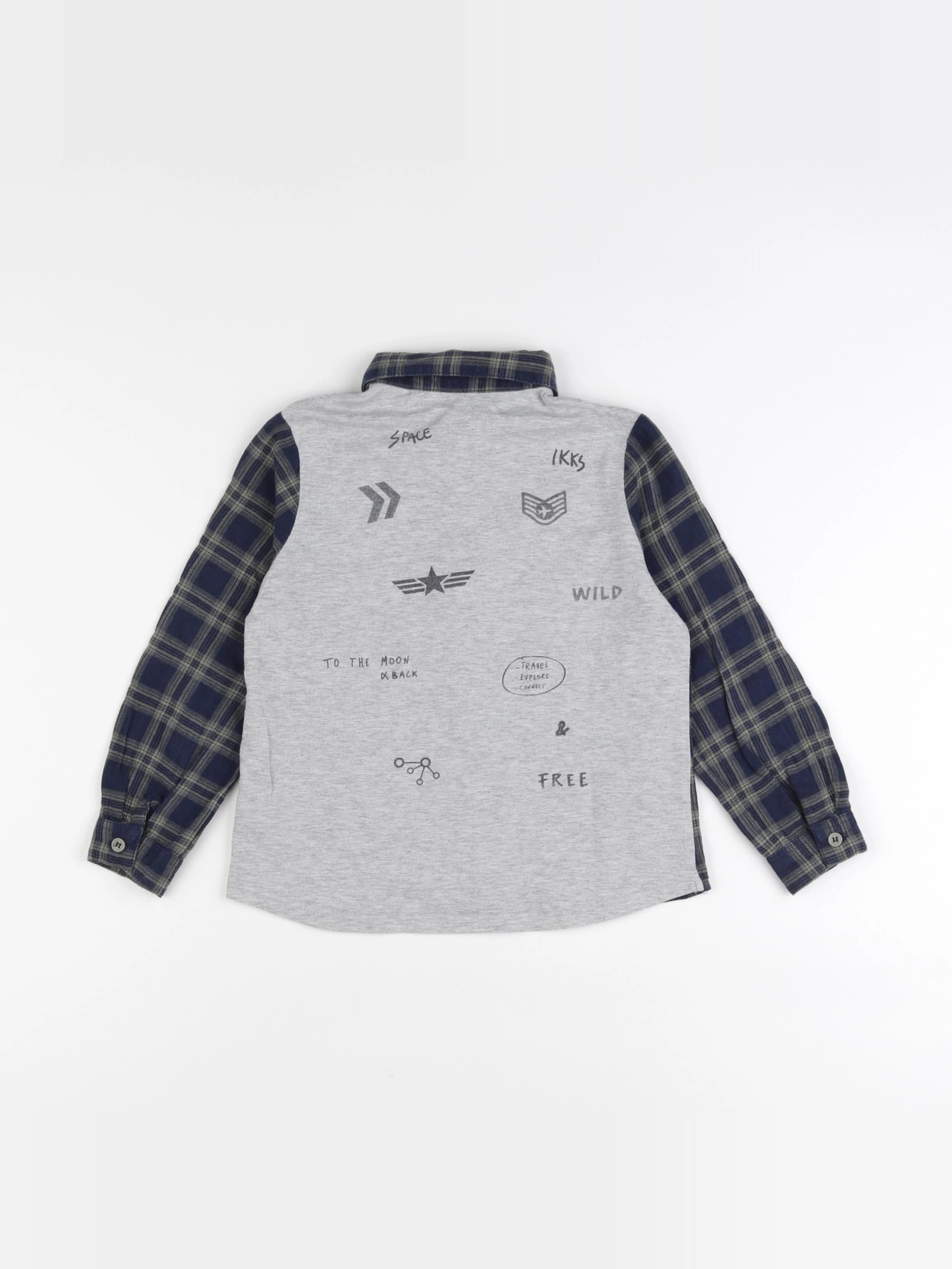 IKKS - chemise vert - 3 ans