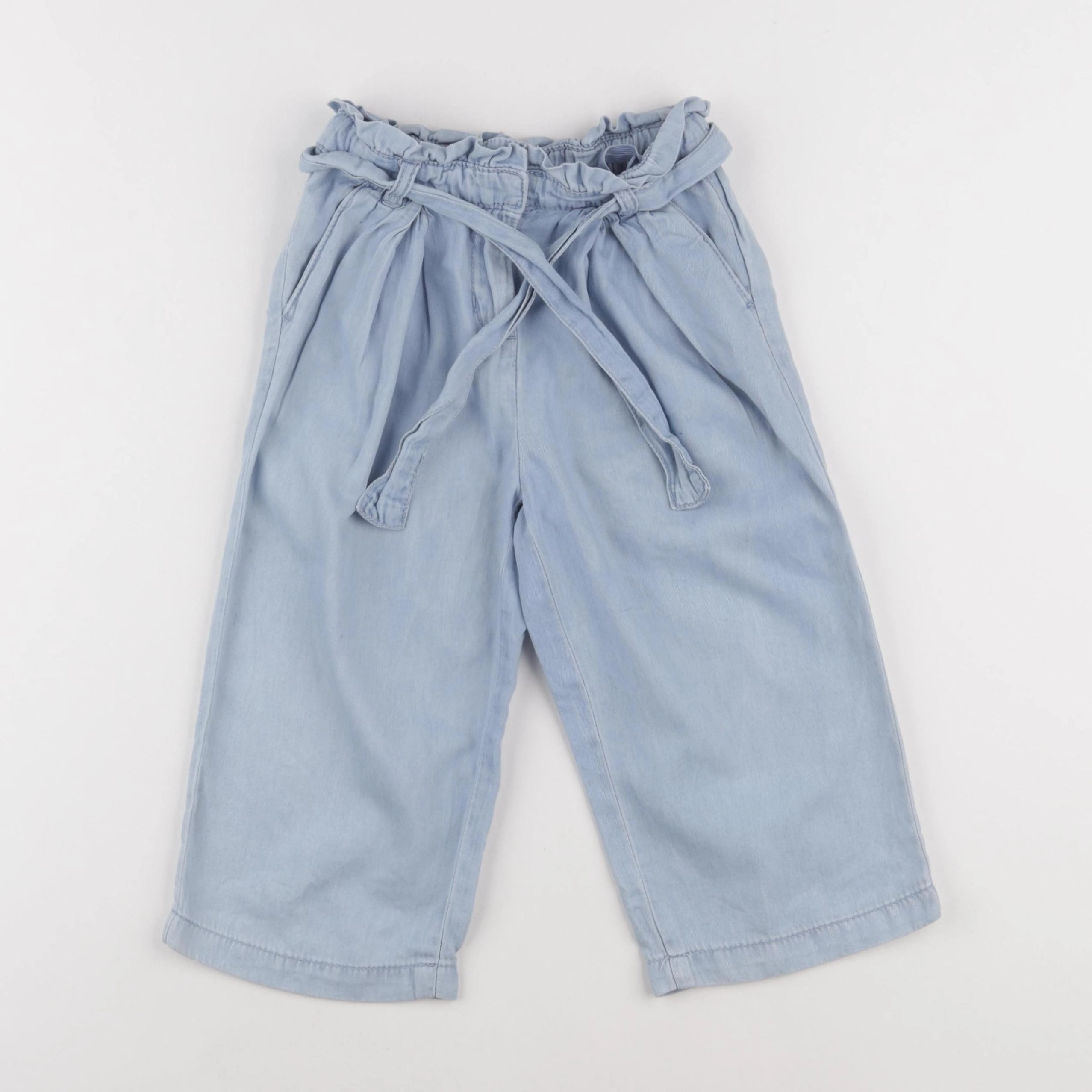 Vertbaudet - pantalon bleu - 4 ans
