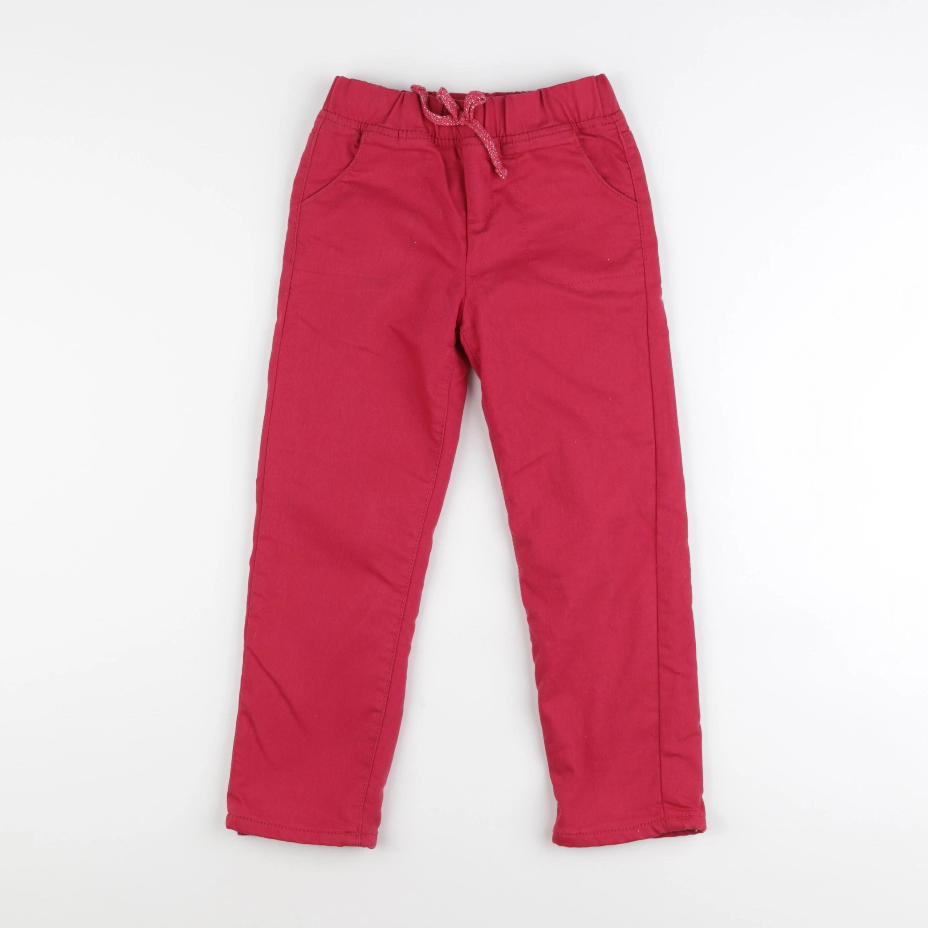 Vertbaudet - pantalon rose - 7 ans