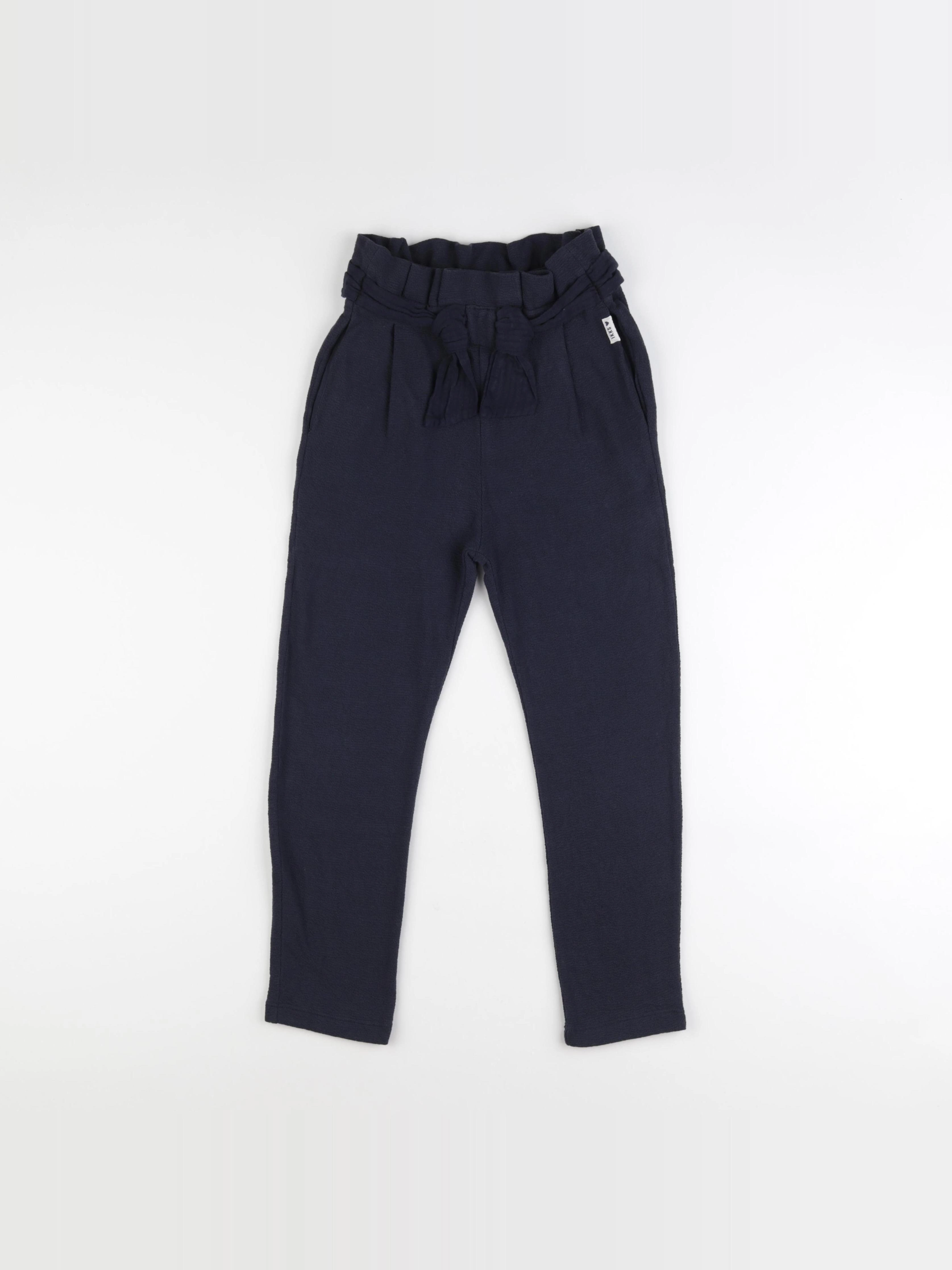 IKKS - pantalon bleu - 8 ans