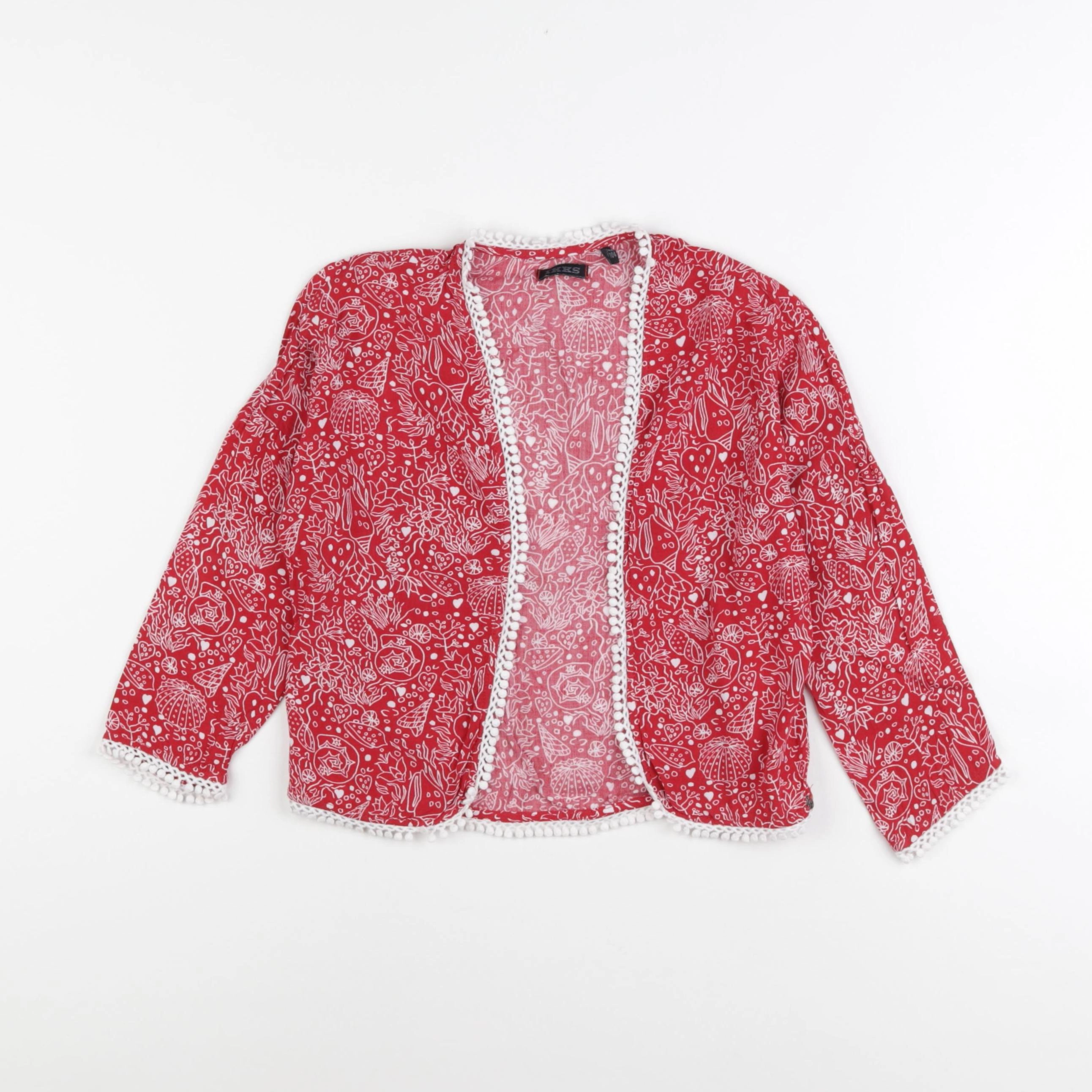 IKKS - gilet rouge - 4 ans