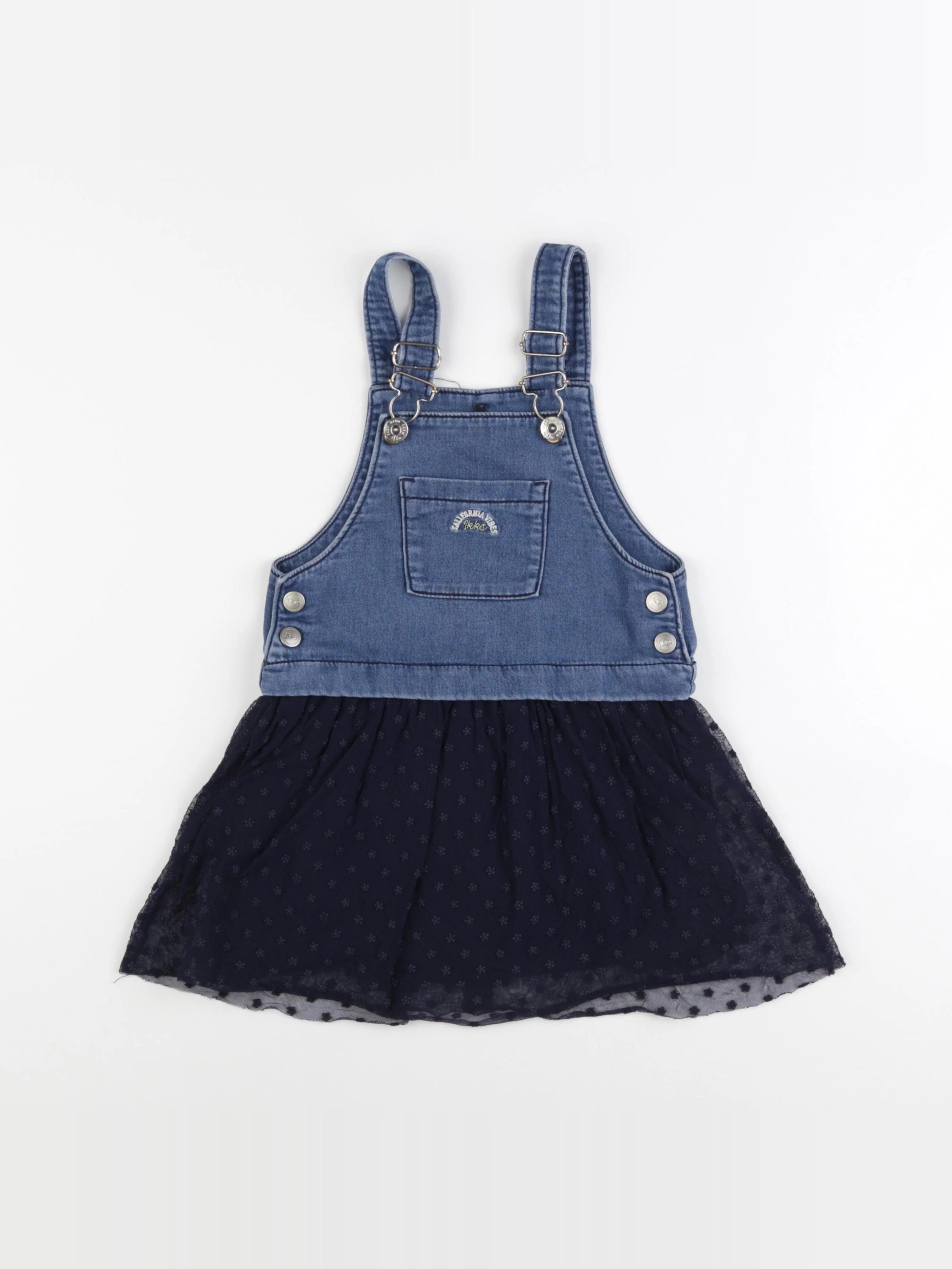 IKKS - robe bleu - 4 ans