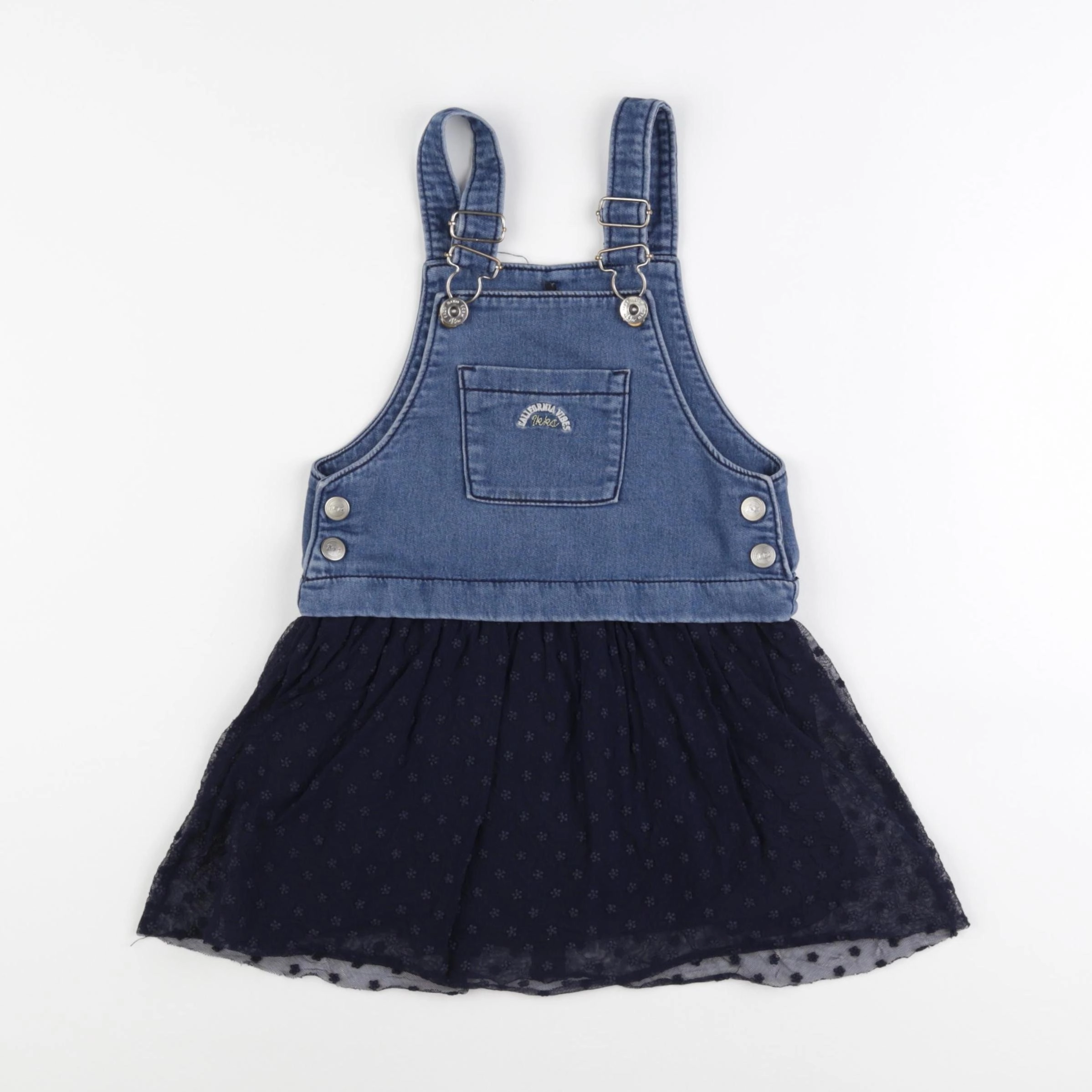 IKKS - robe bleu - 4 ans