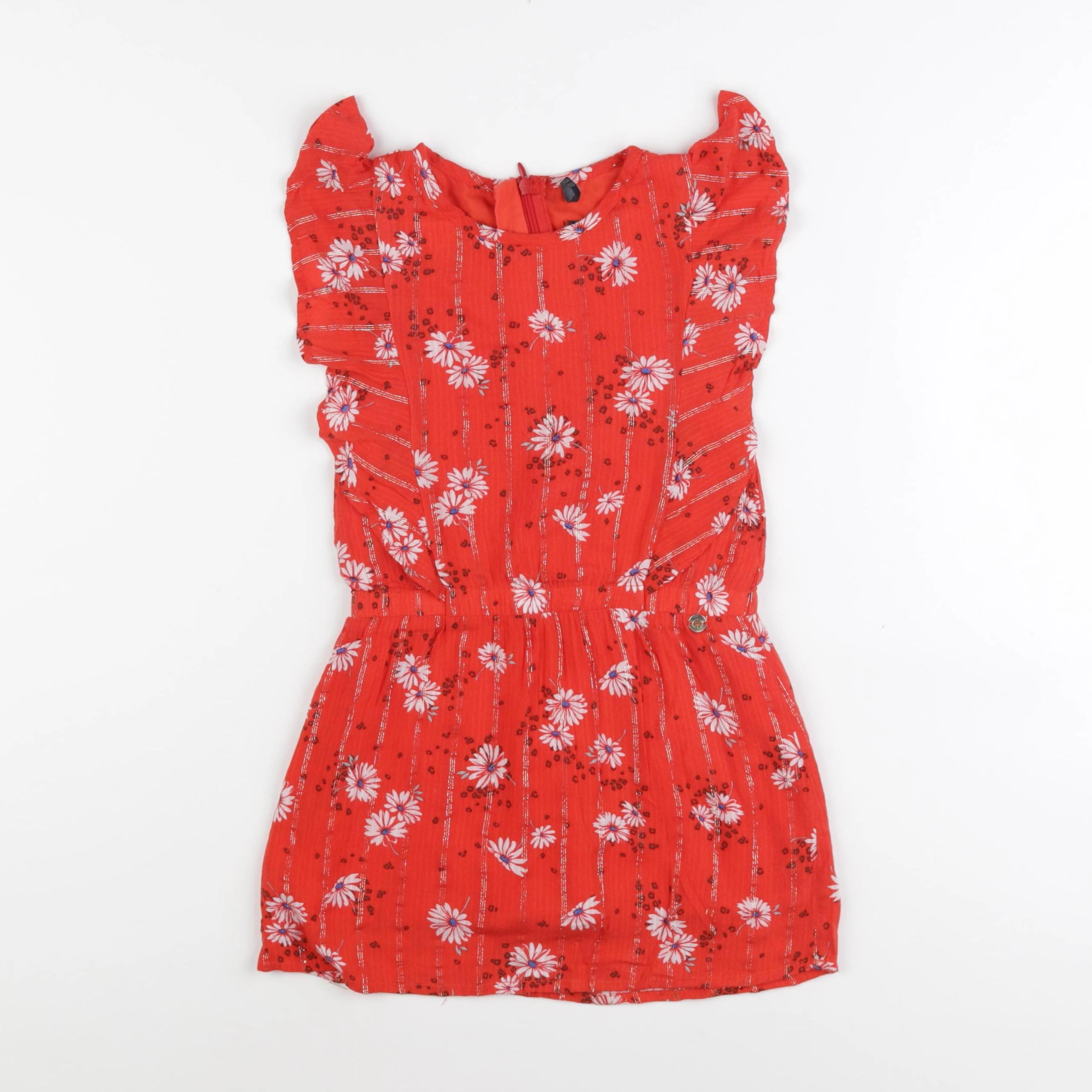 IKKS - robe rouge - 5 ans