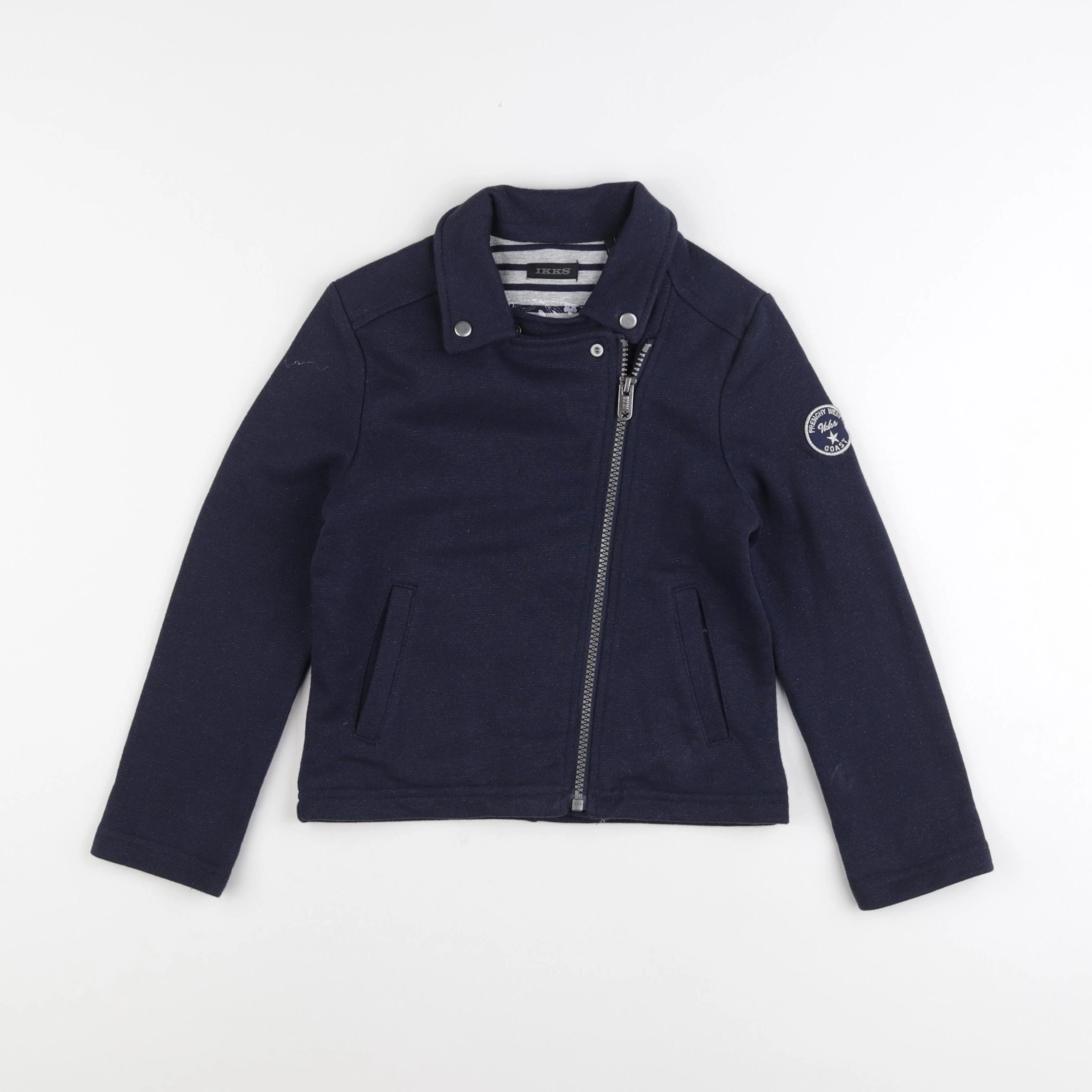 IKKS - veste bleu - 6 ans