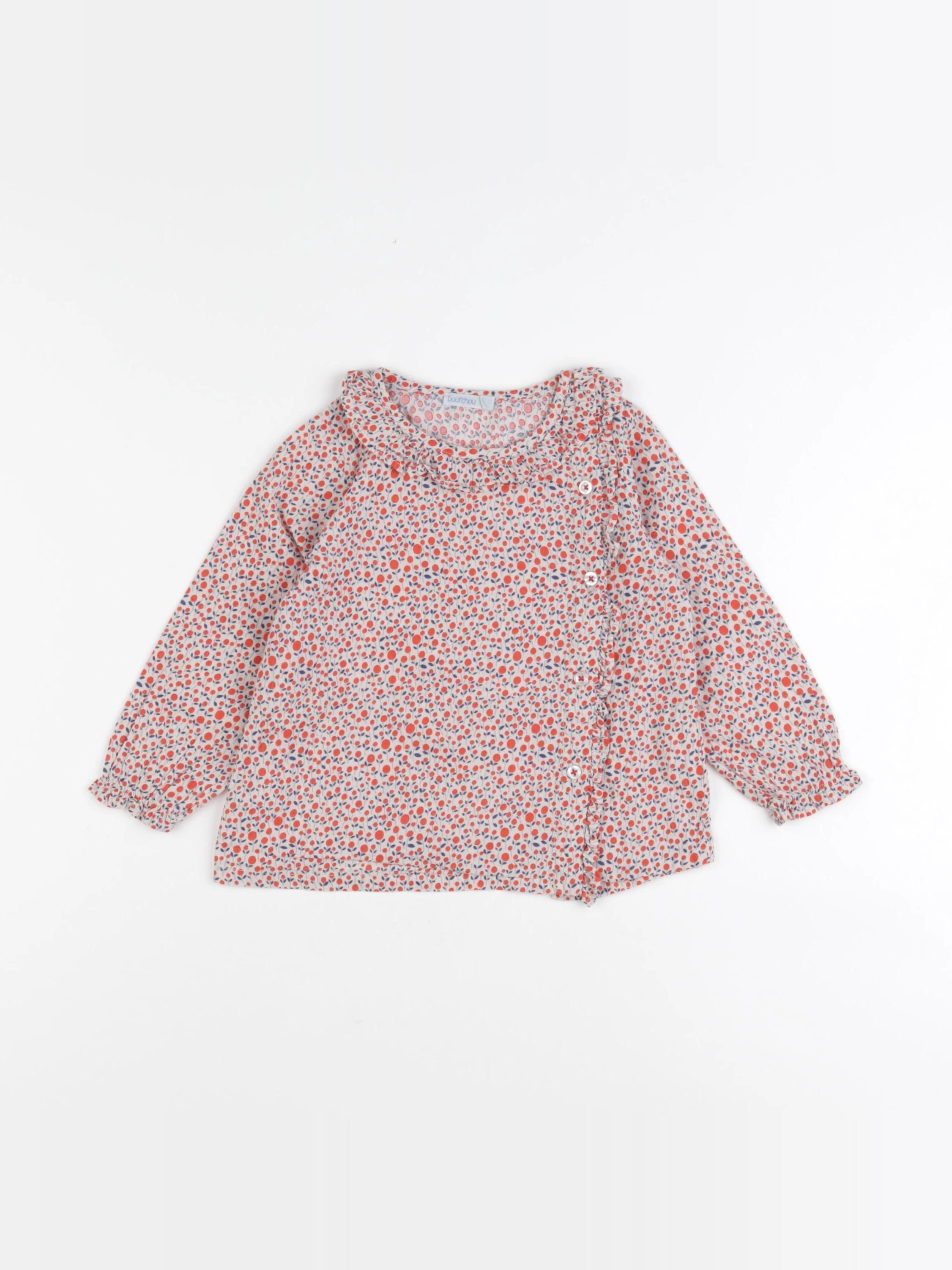 Boutchou - blouse multicolore - 18 mois