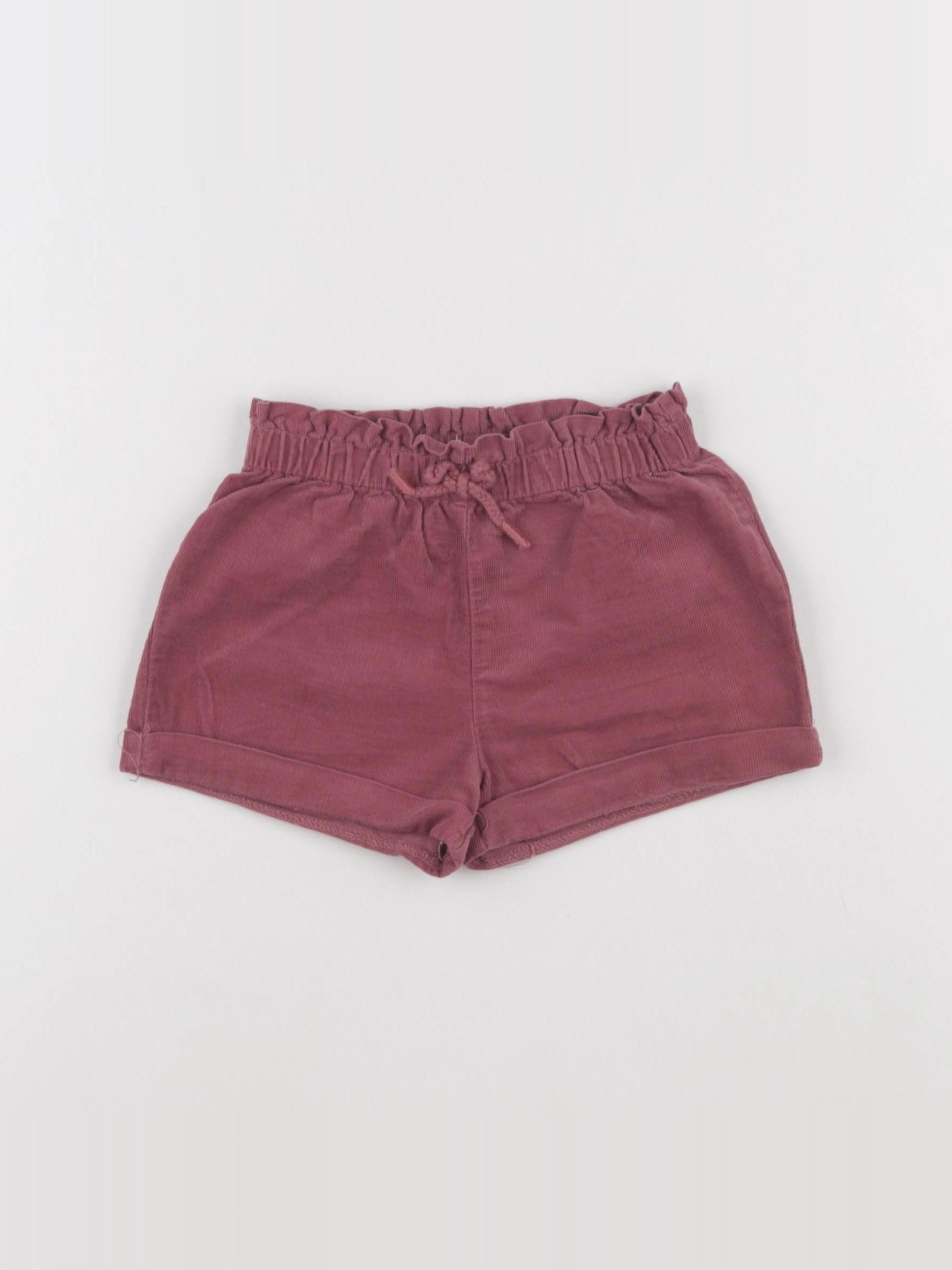 Vertbaudet - short rose - 24 mois