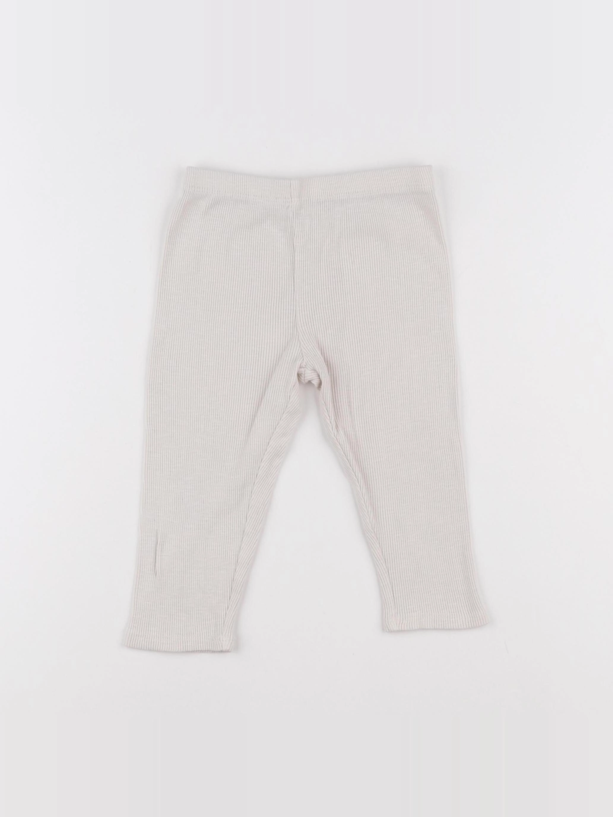 Vertbaudet - legging beige - 24 mois