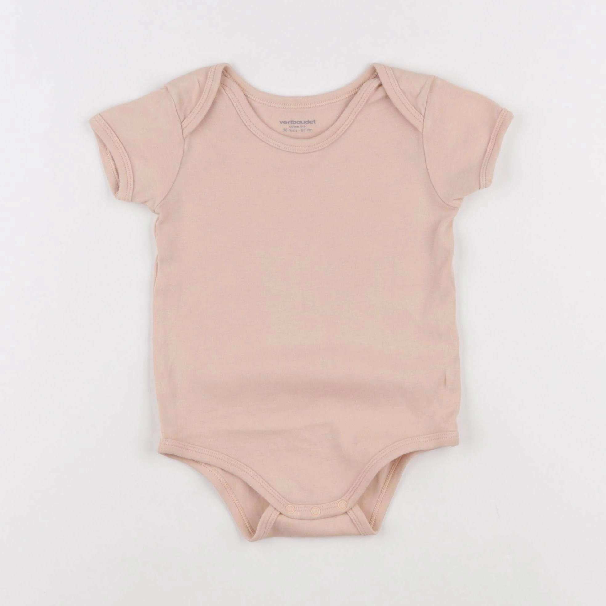 Vertbaudet - body rose - 36 mois
