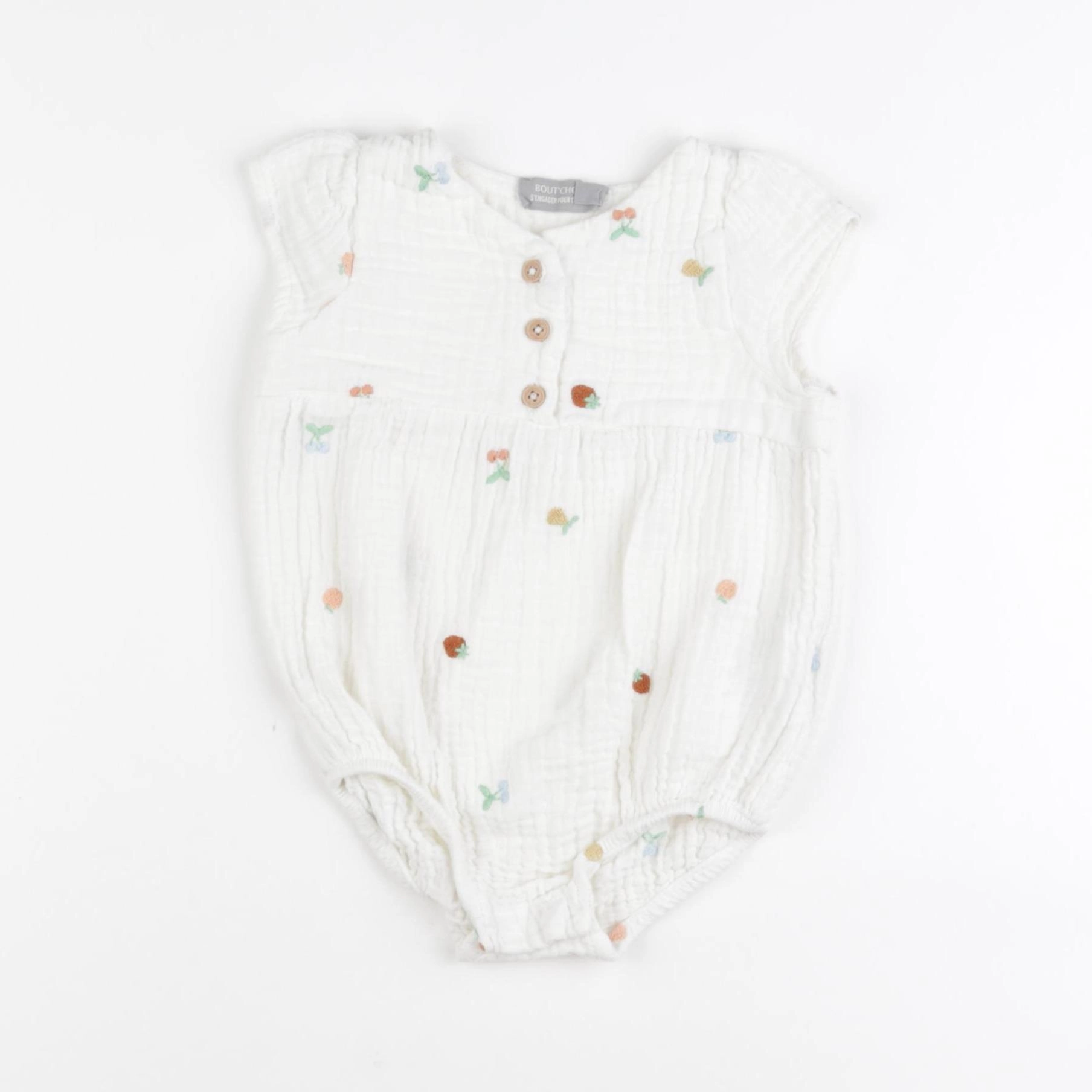 Boutchou - combinaison blanc - 9 mois