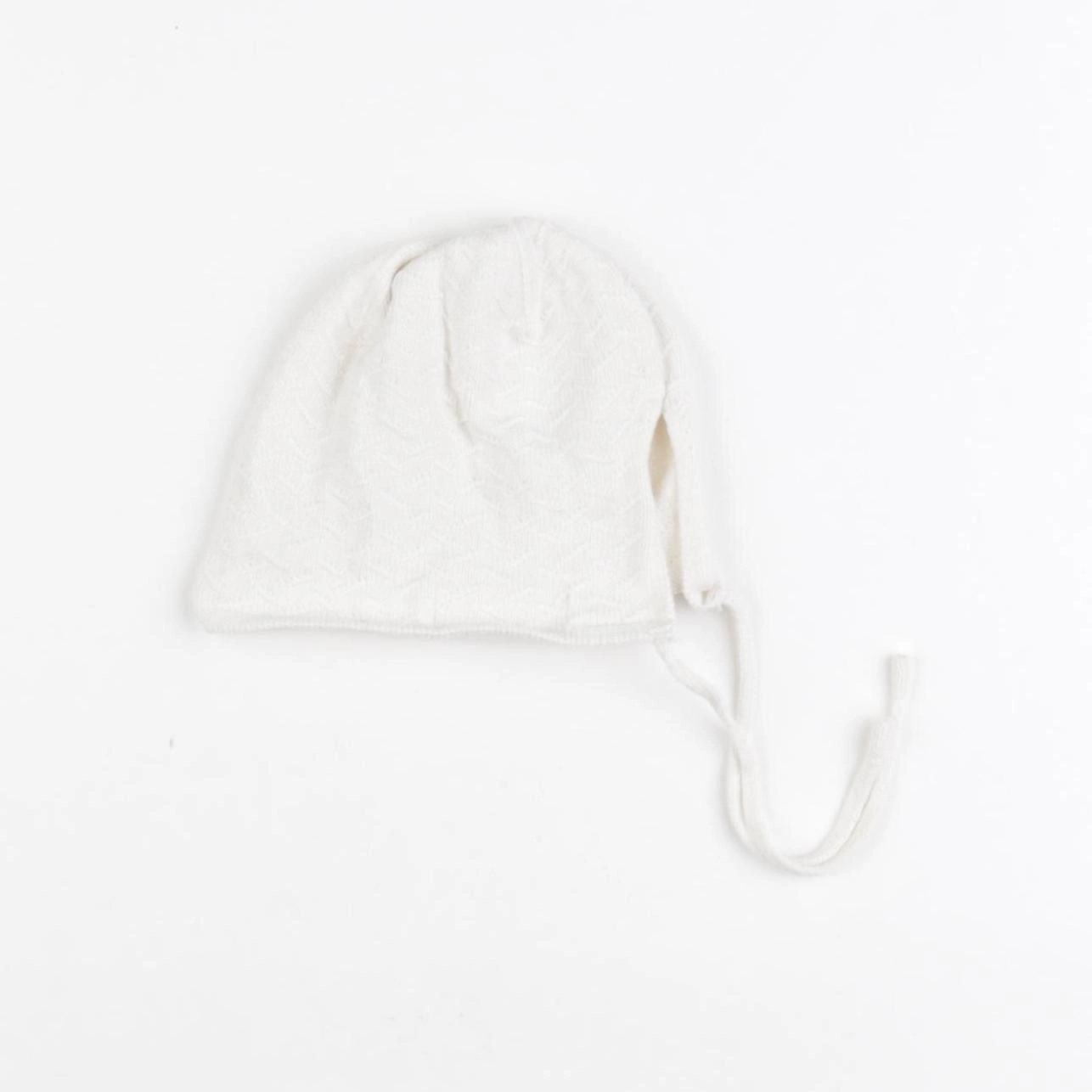 Zara - bonnet blanc - 3/6 mois