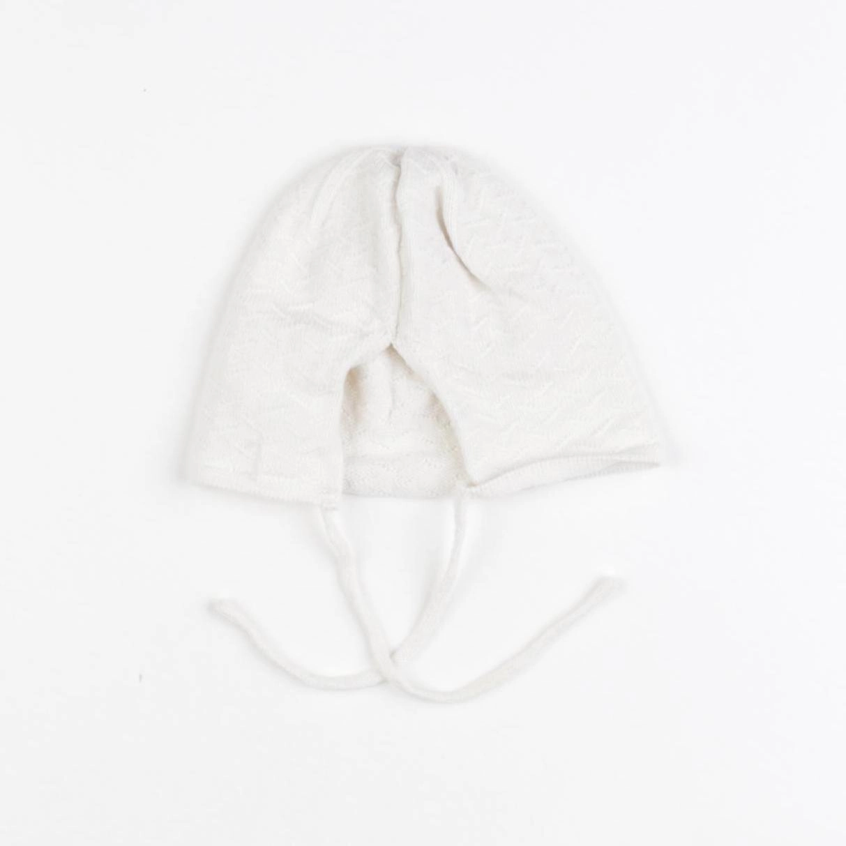 Zara - bonnet blanc - 3/6 mois