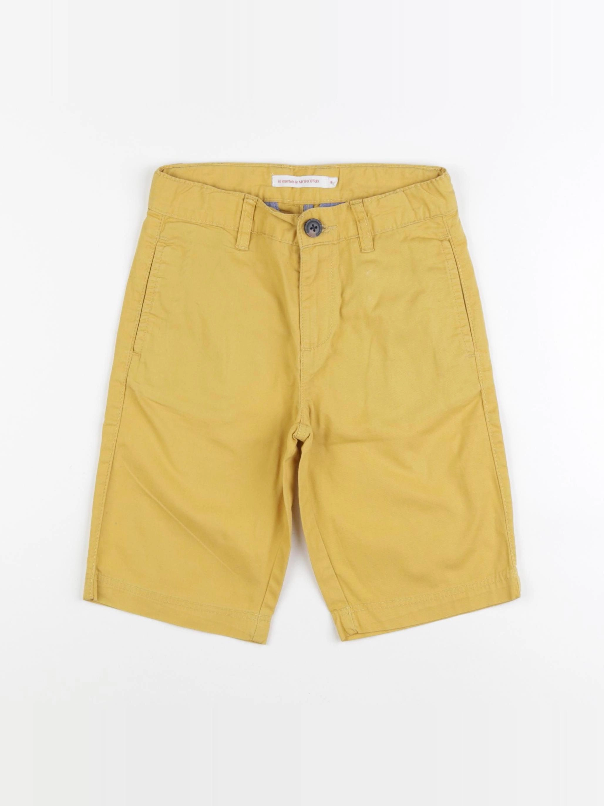 Monoprix - short jaune - 8 ans