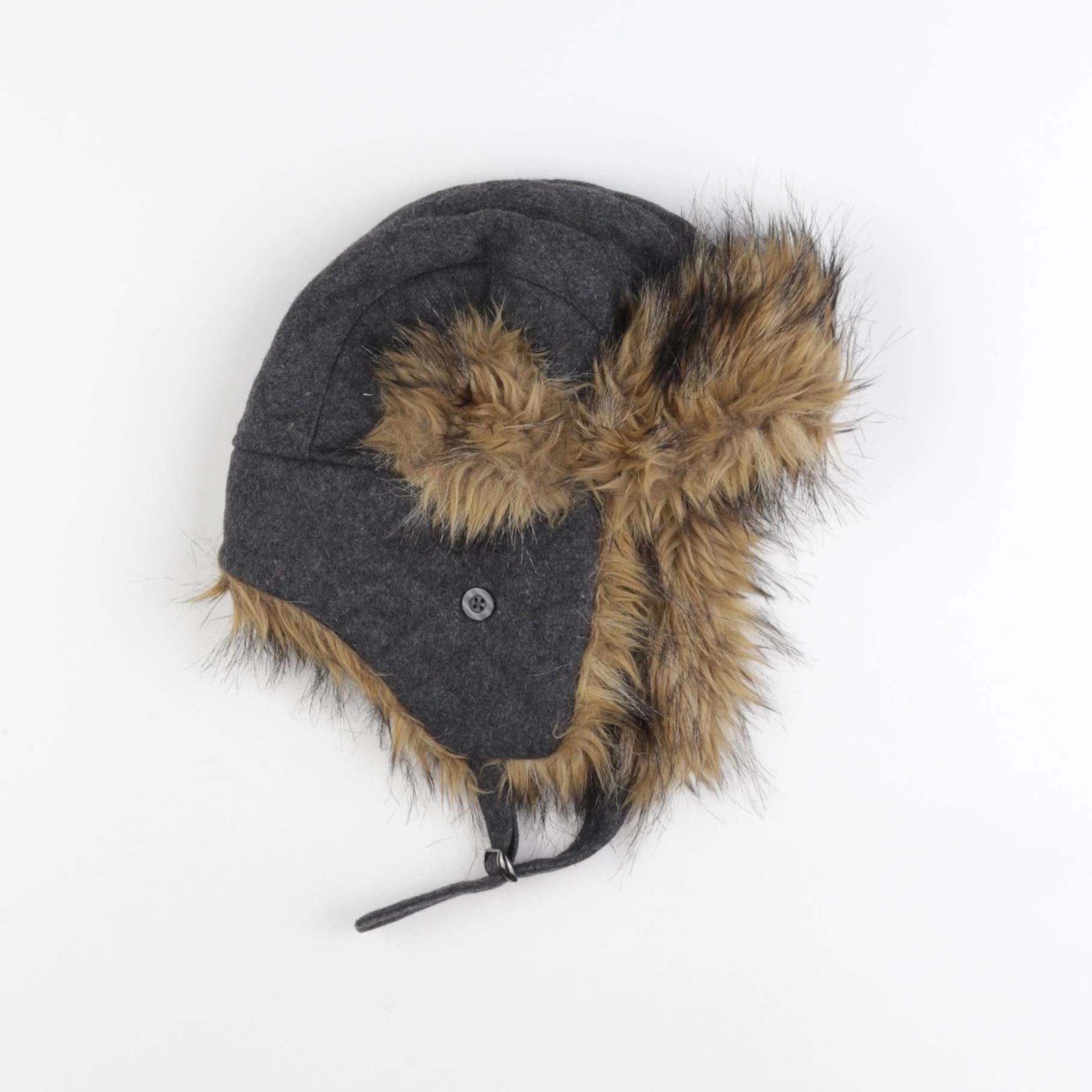 IKKS - bonnet gris - 5/8 ans