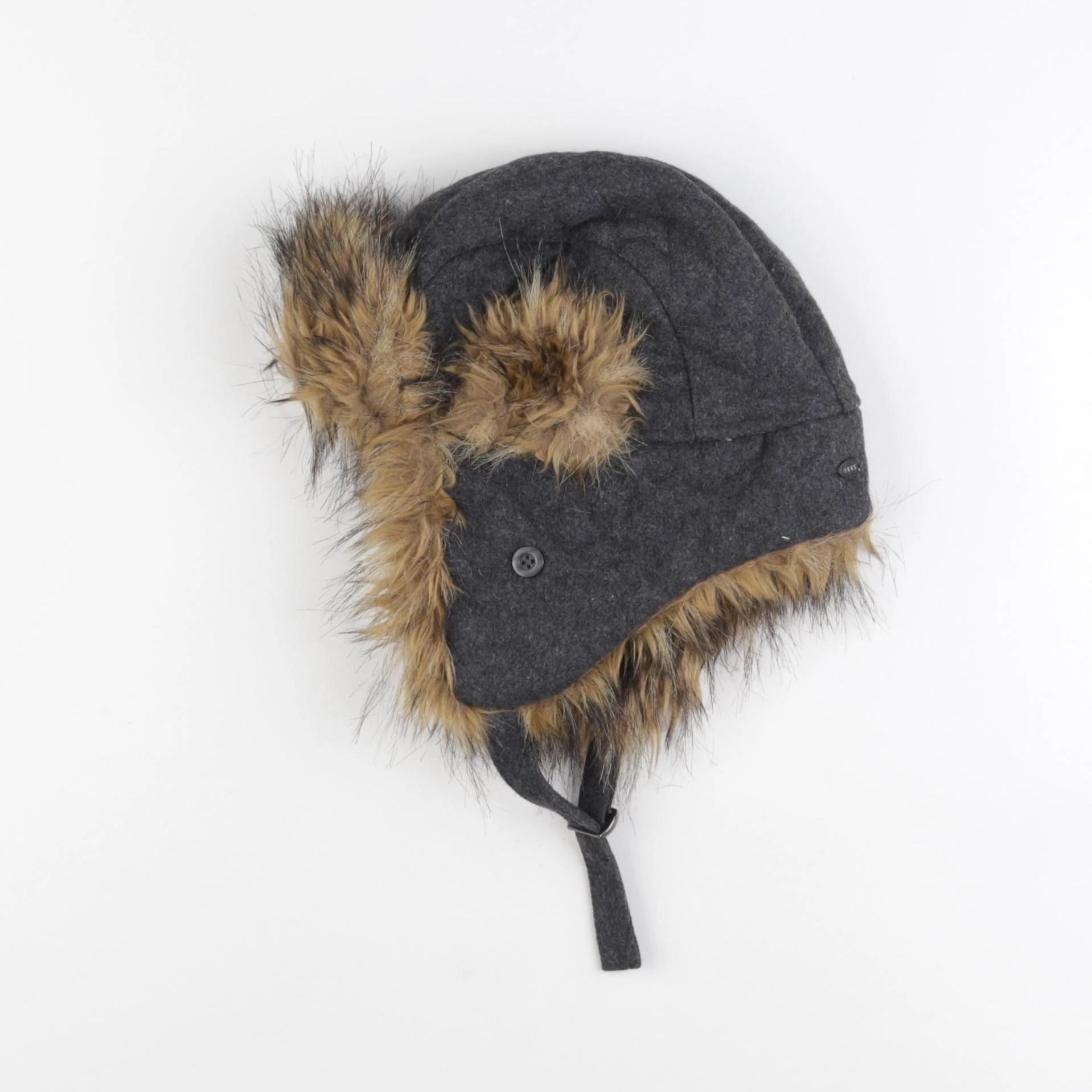 IKKS - bonnet gris - 5/8 ans