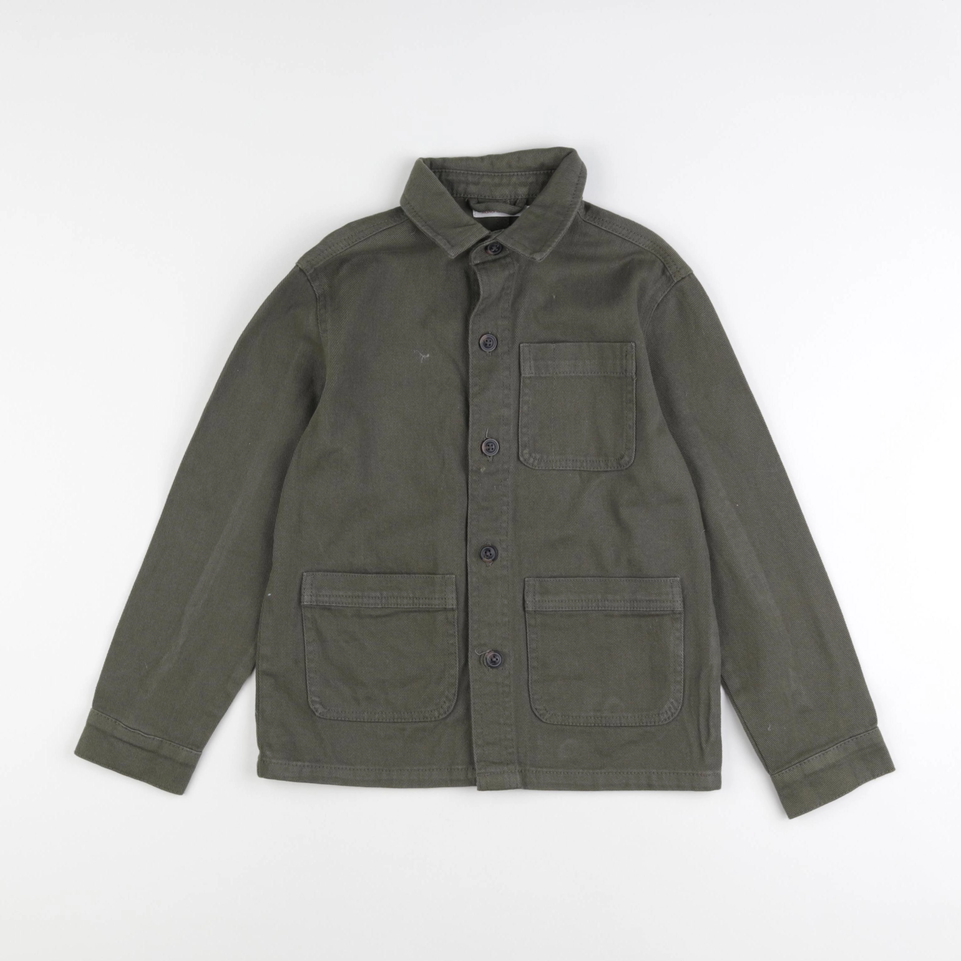 Monoprix - chemise vert - 8 ans