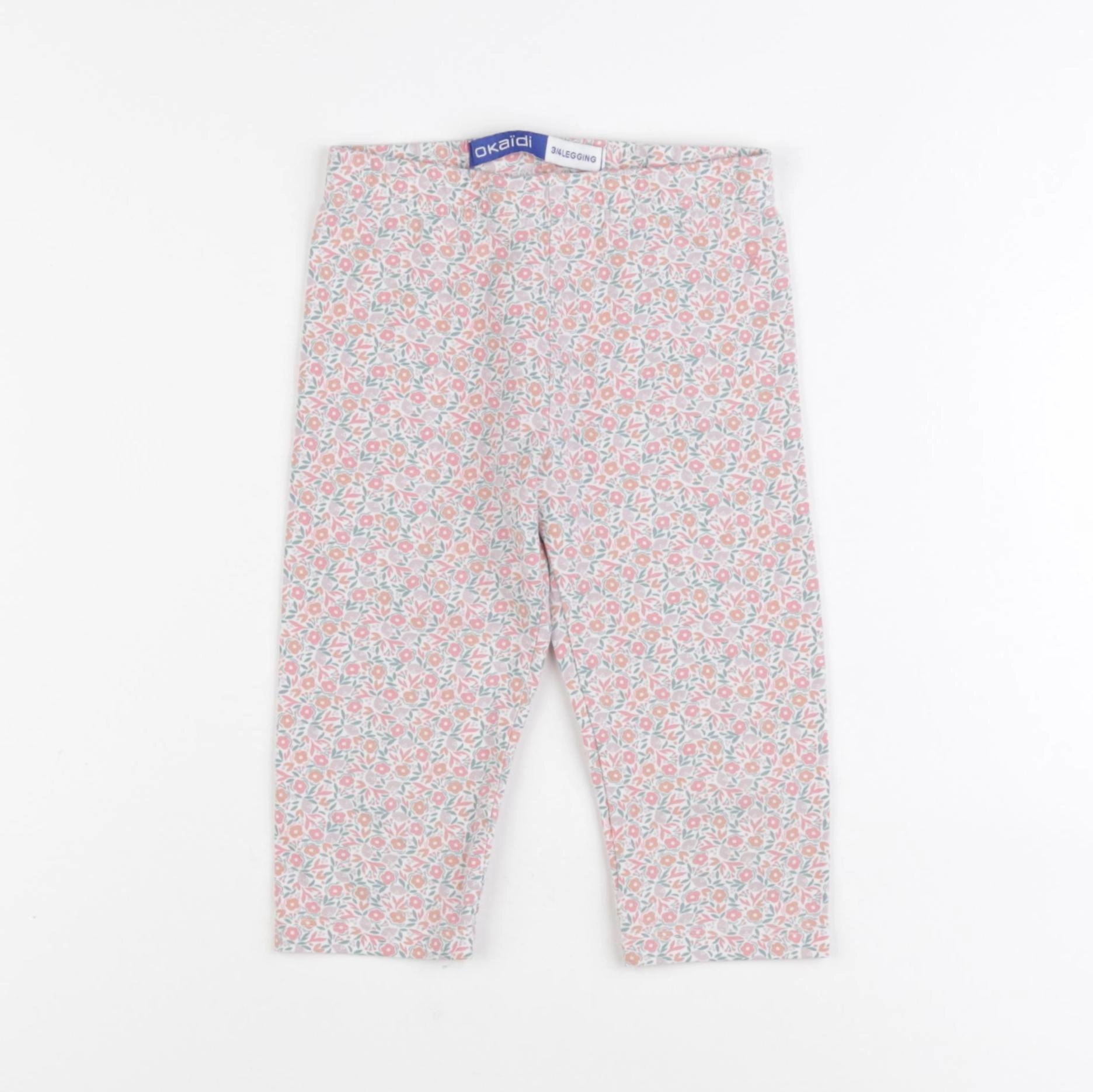 Okaidi - legging court multicolore - 4 ans