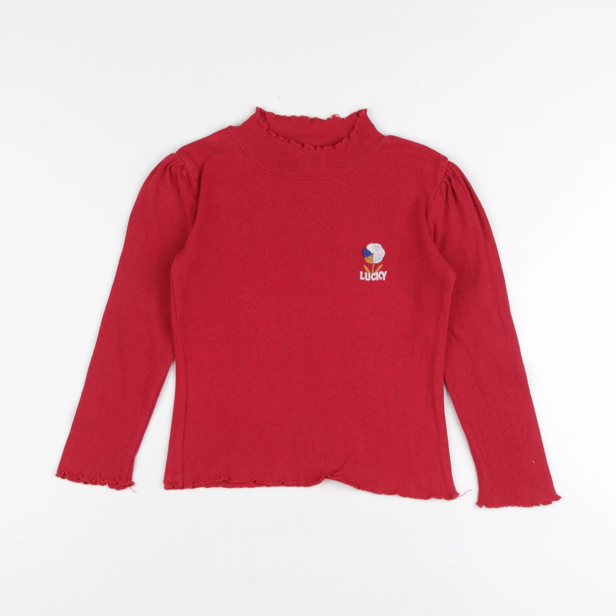 Tape à l'oeil - tee-shirt rouge - 4 ans