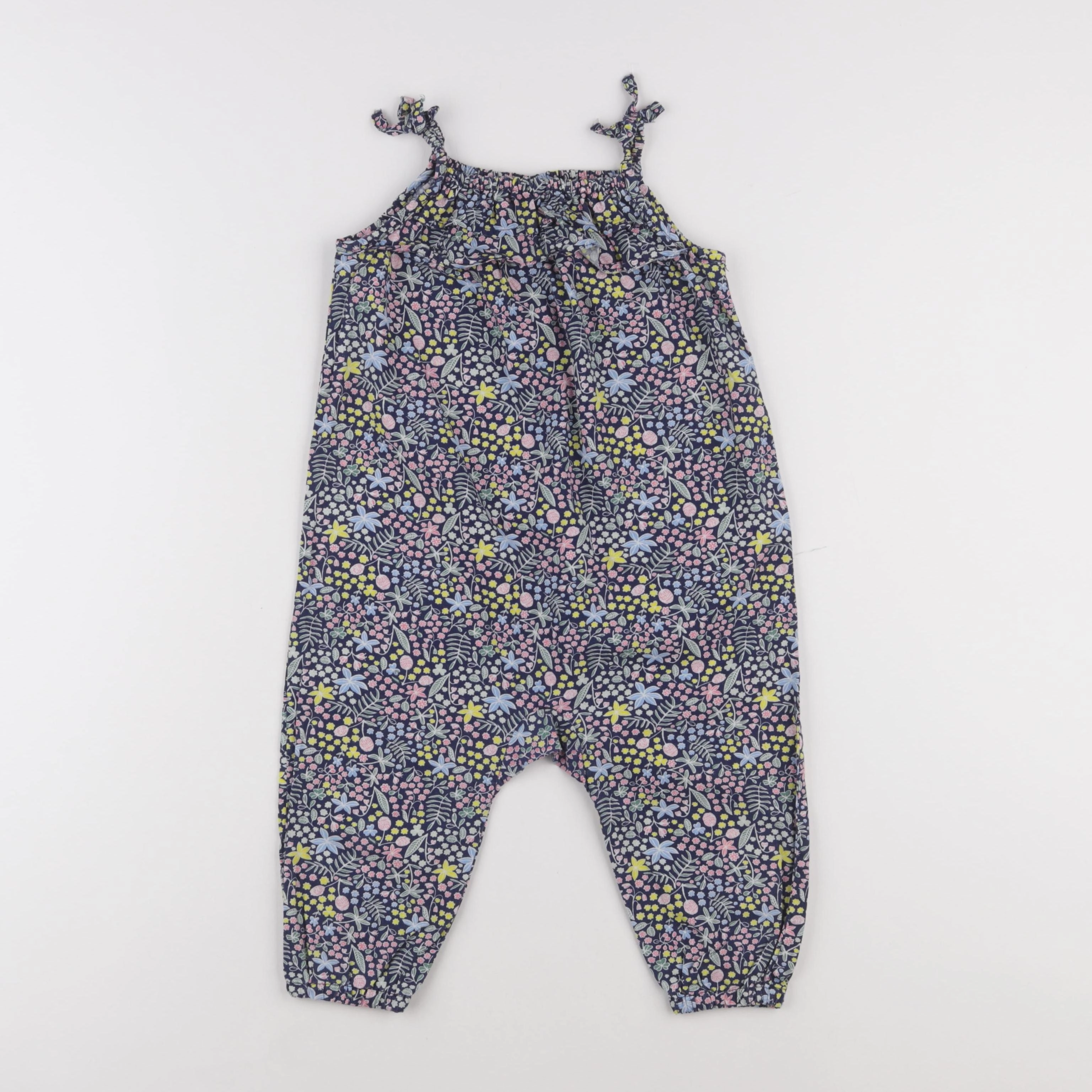 H&M - combinaison bleu - 18 mois