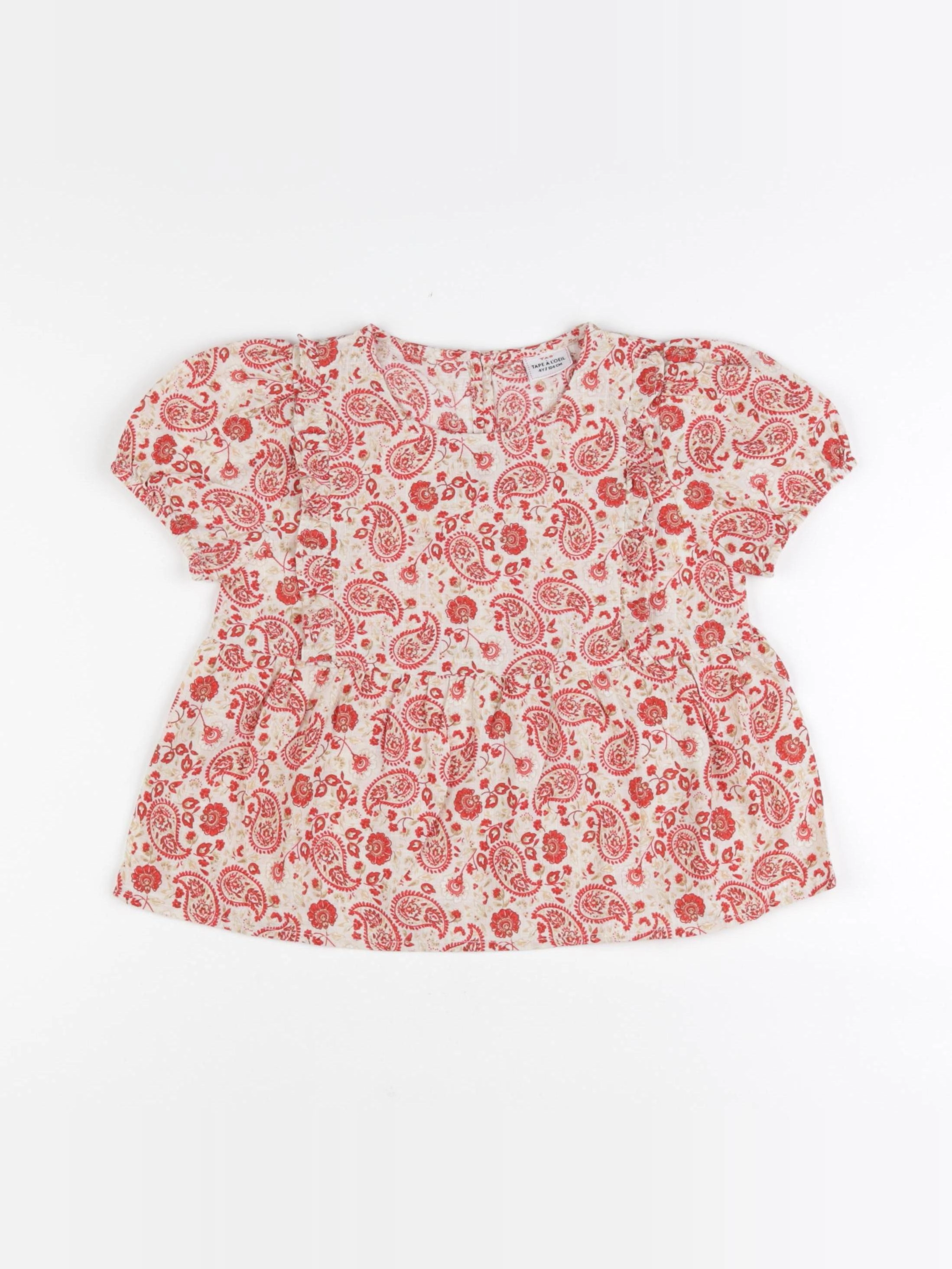 Tape à l'oeil - blouse multicolore - 4 ans