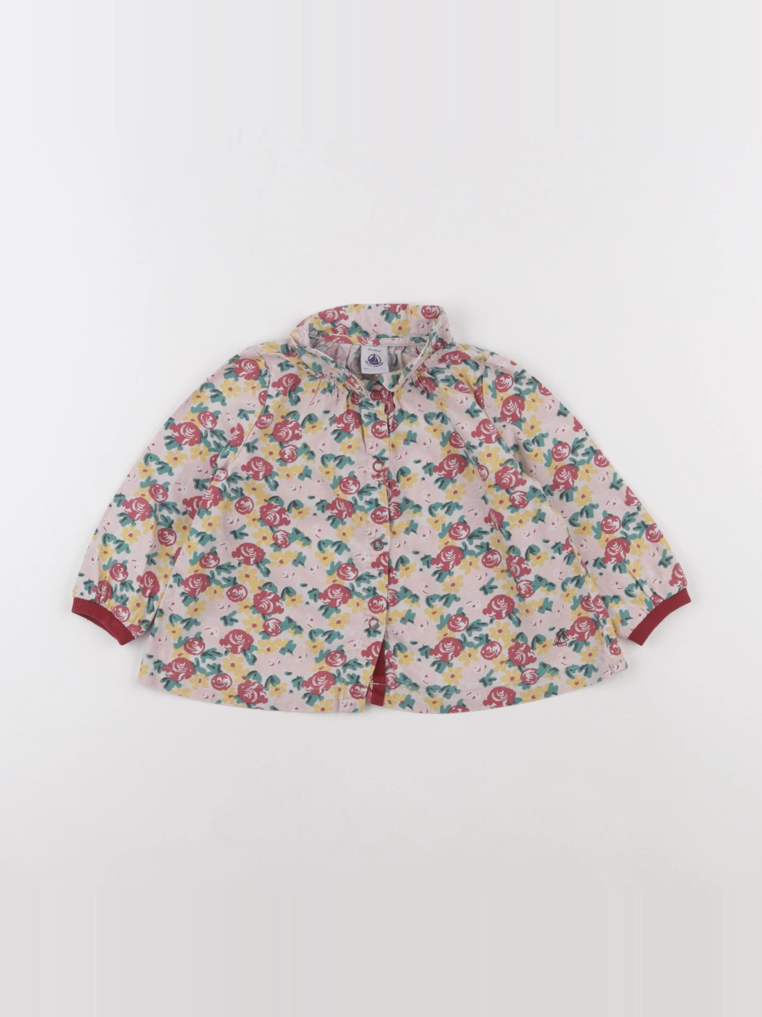 Petit Bateau - blouse multicolore - 18 mois