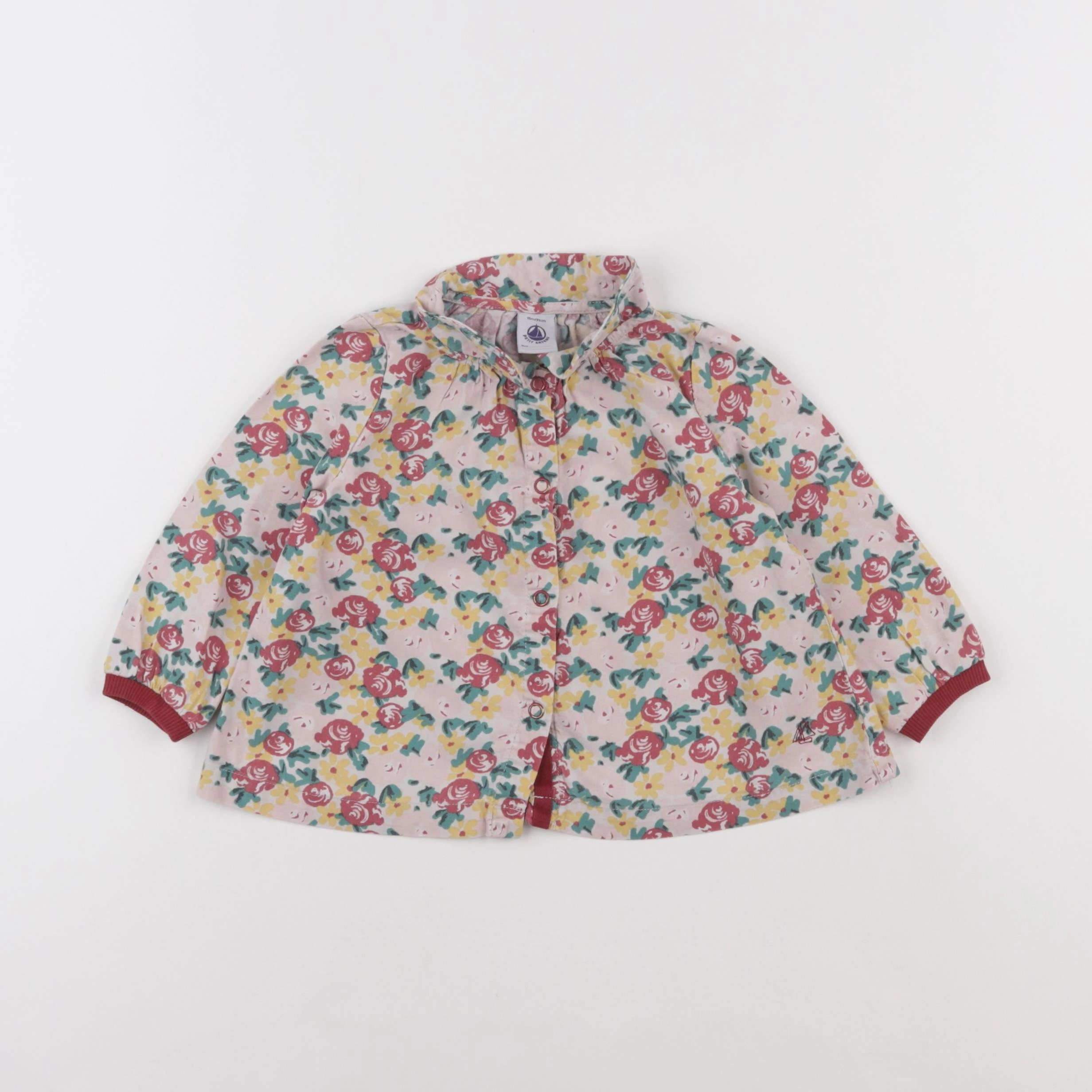 Petit Bateau - blouse multicolore - 18 mois
