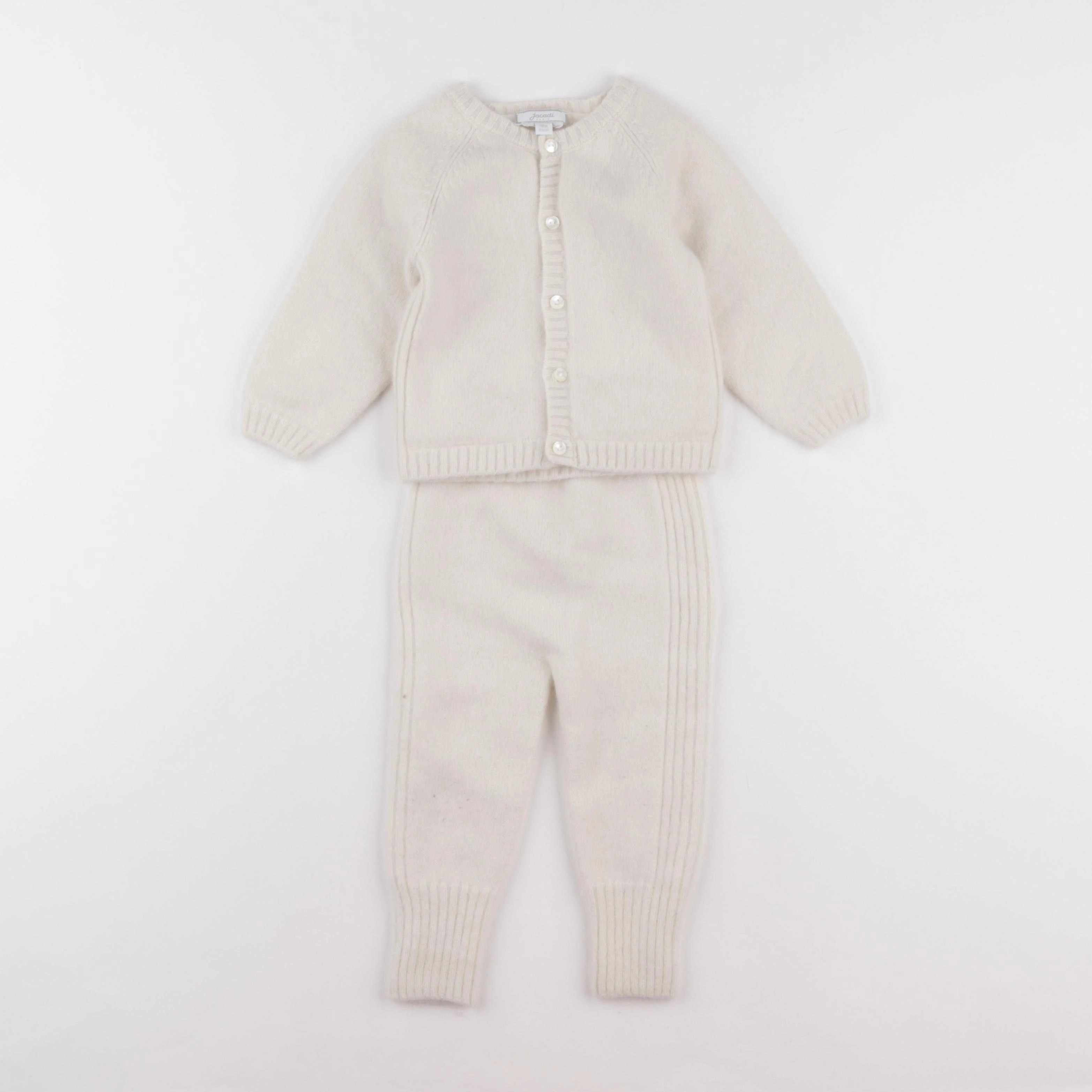 Jacadi - ensemble blanc - 18 mois