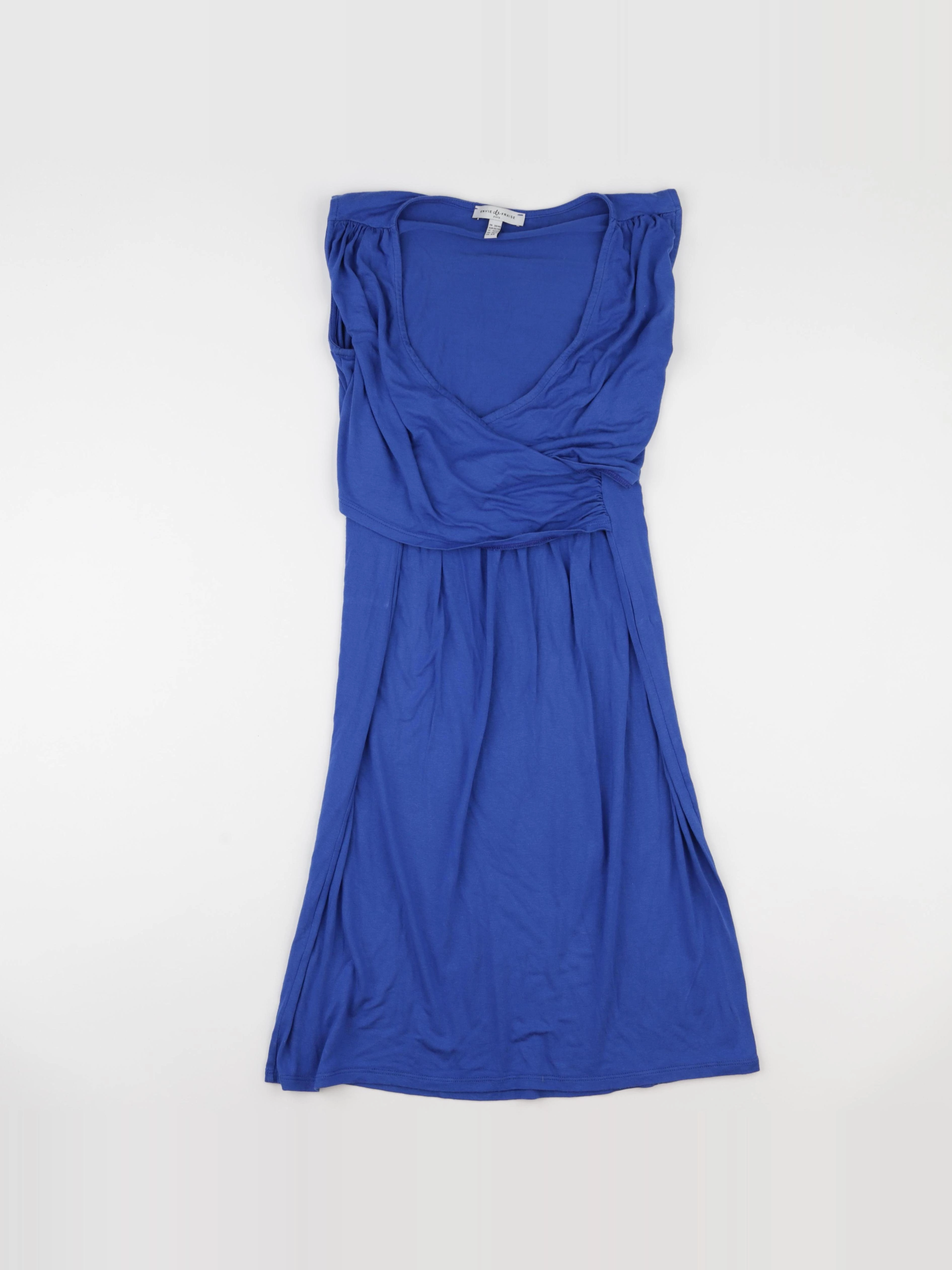 Envie de fraise - robe allaitement bleu - 38 à 40