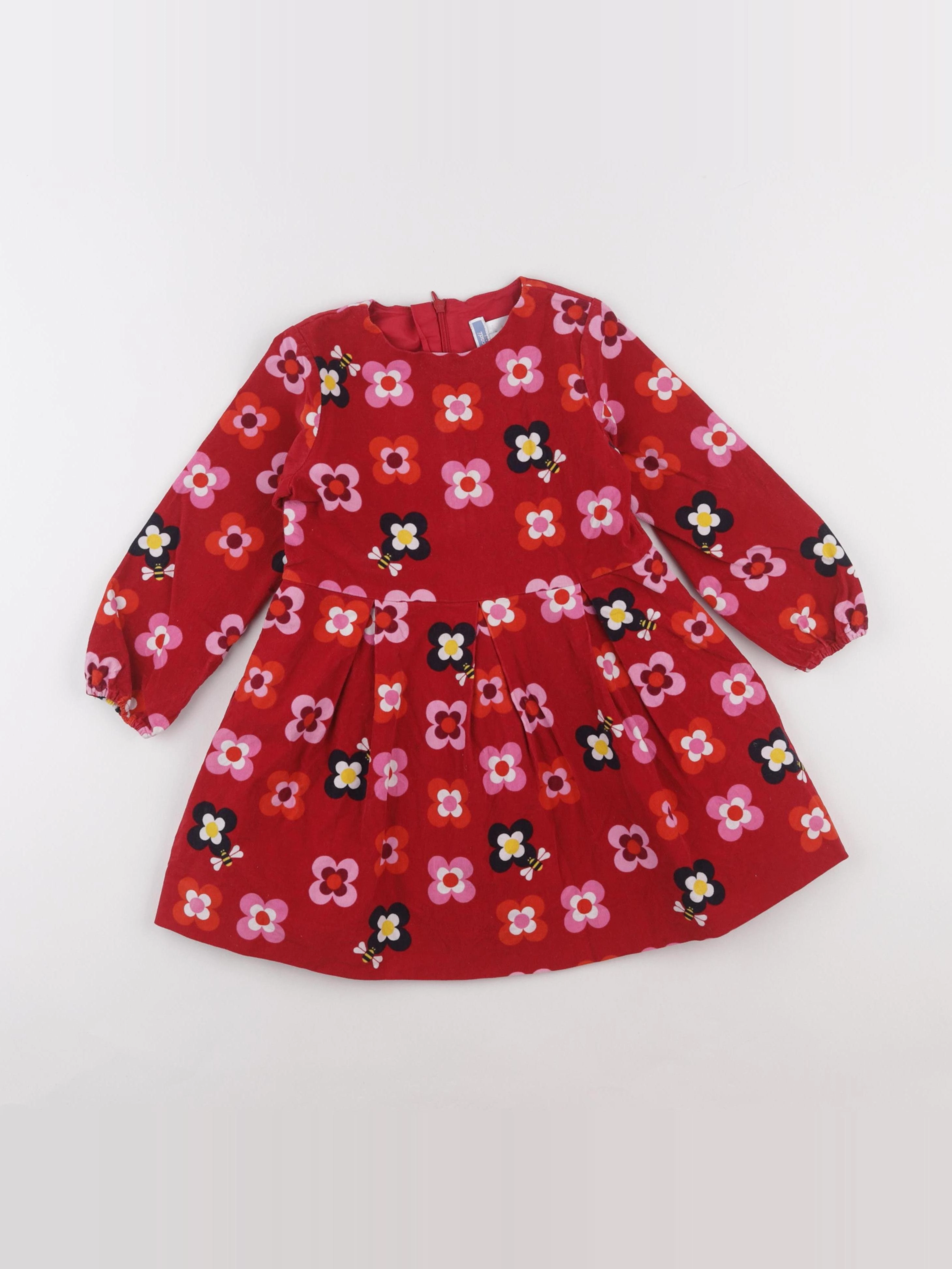 Jacadi - robe rouge - 4 ans