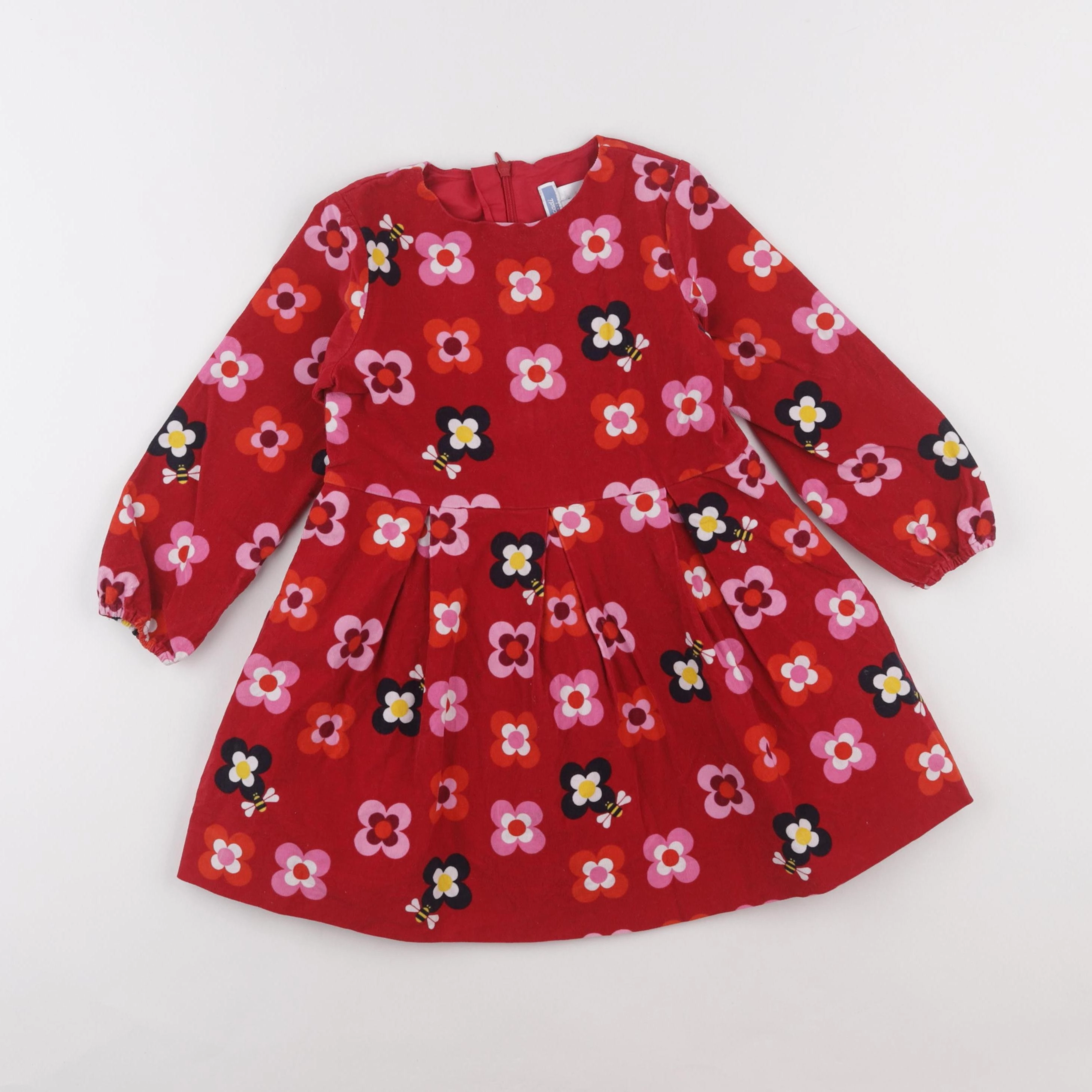 Jacadi - robe rouge - 4 ans