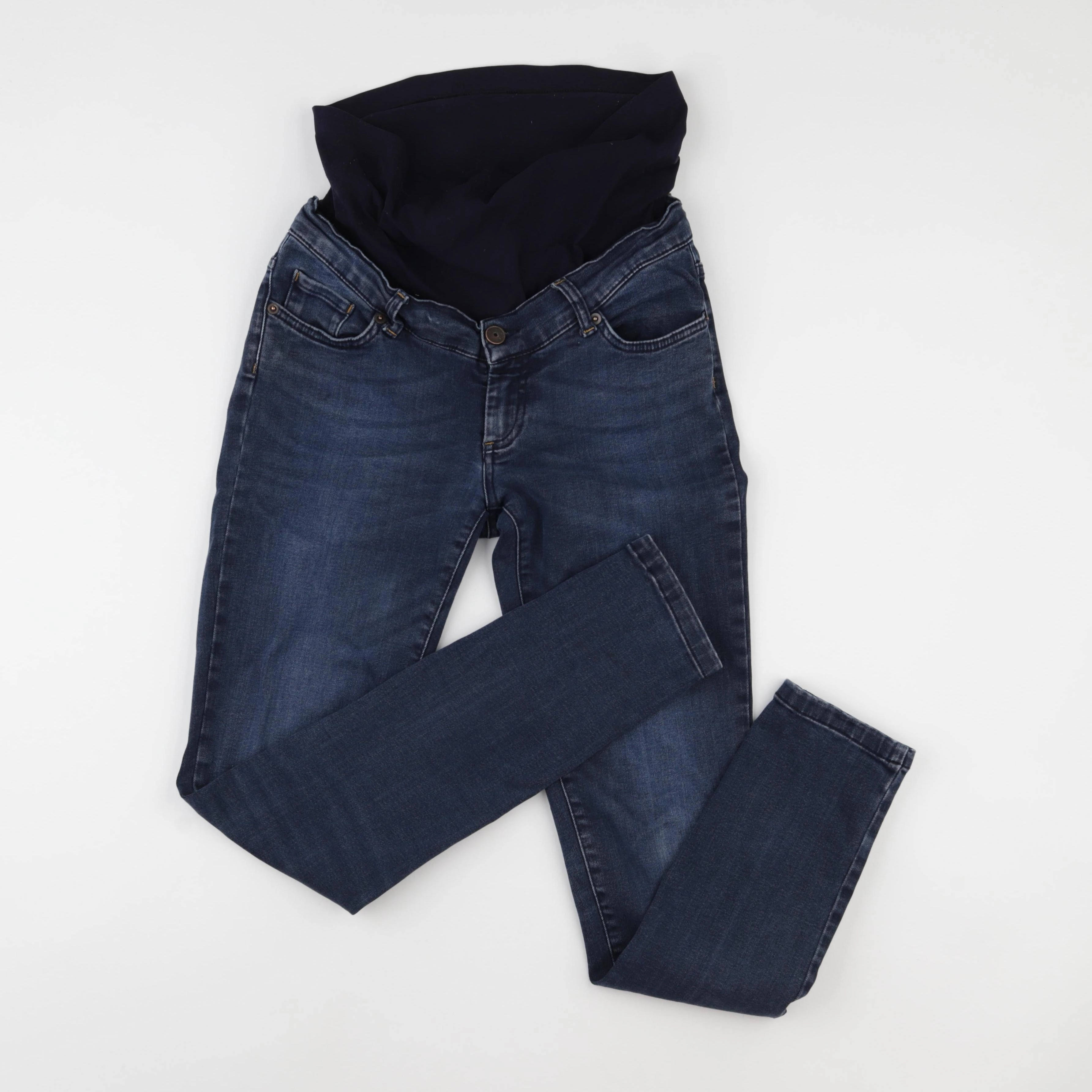 Envie de fraise - jean grossesse bleu - 38