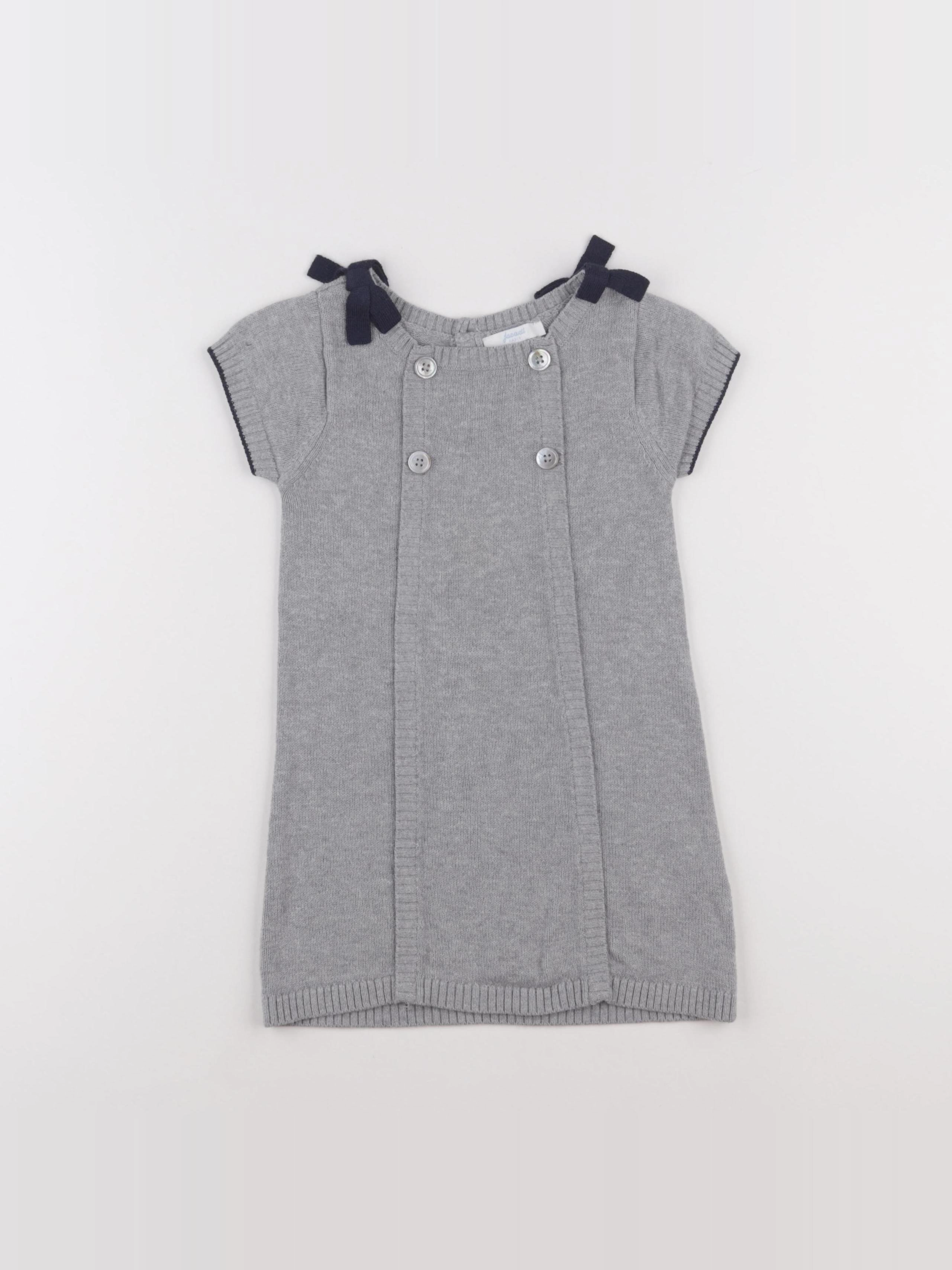 Jacadi - robe gris - 24 mois