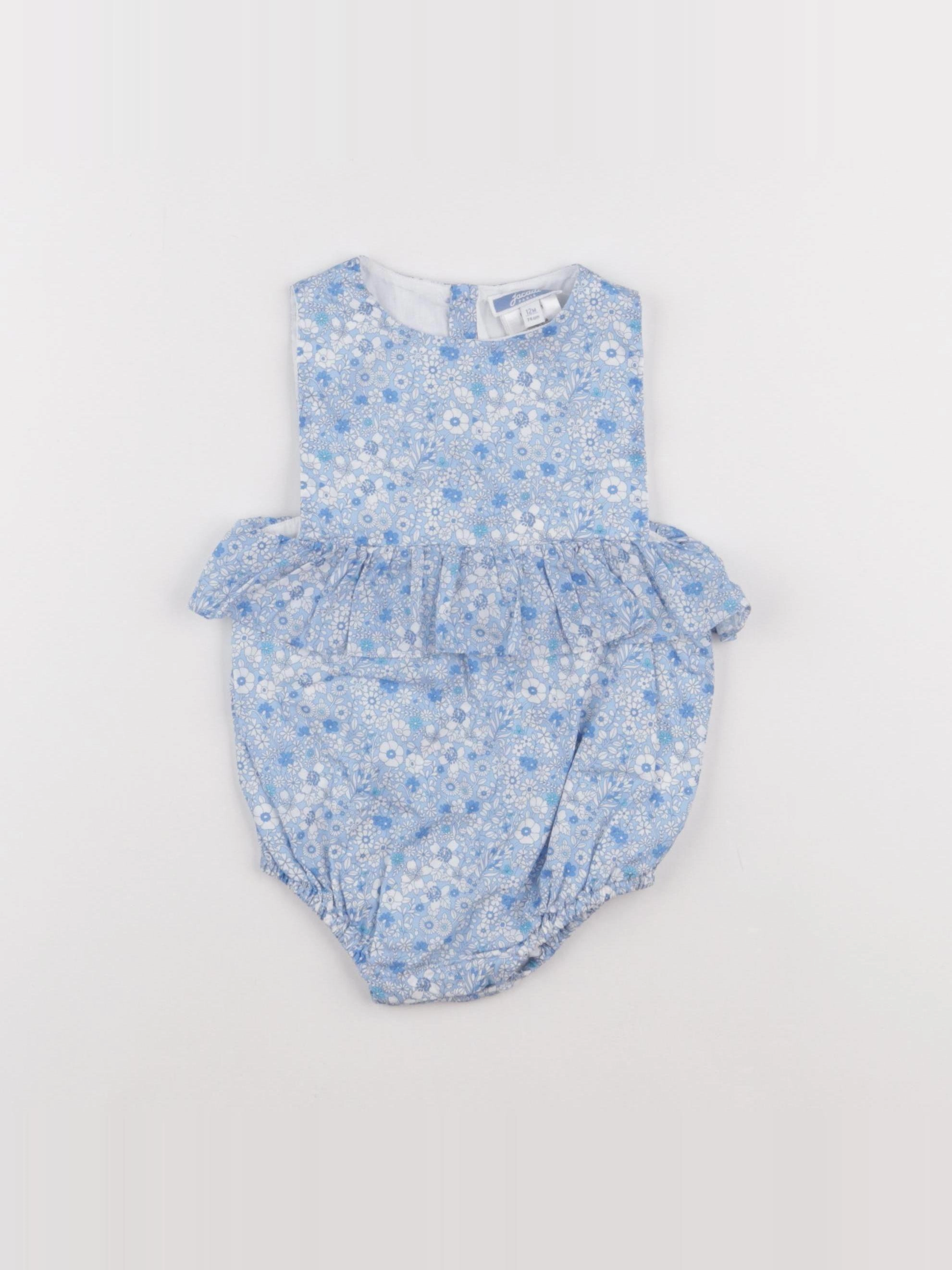 Jacadi - combinaison bleu - 12 mois