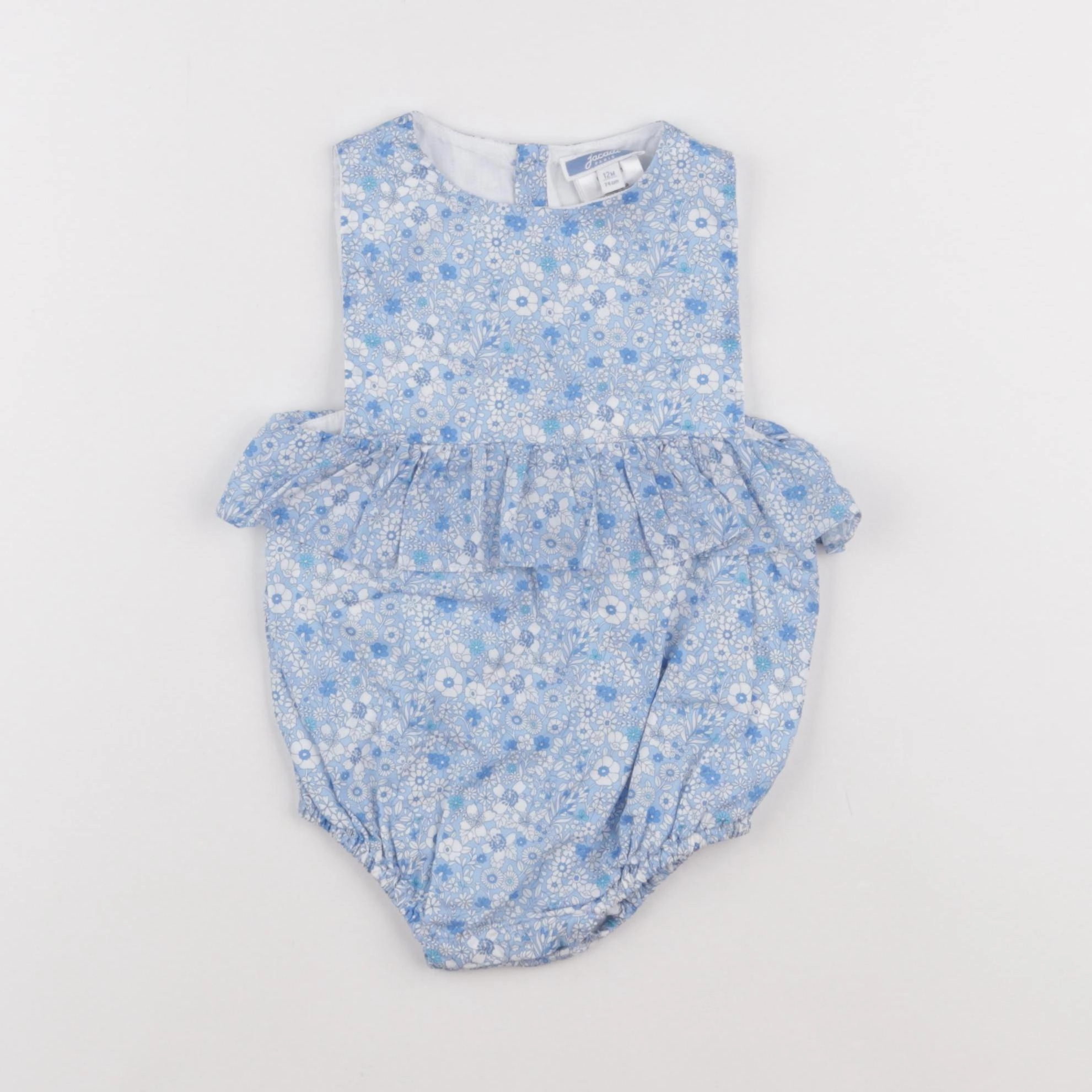 Jacadi - combinaison bleu - 12 mois
