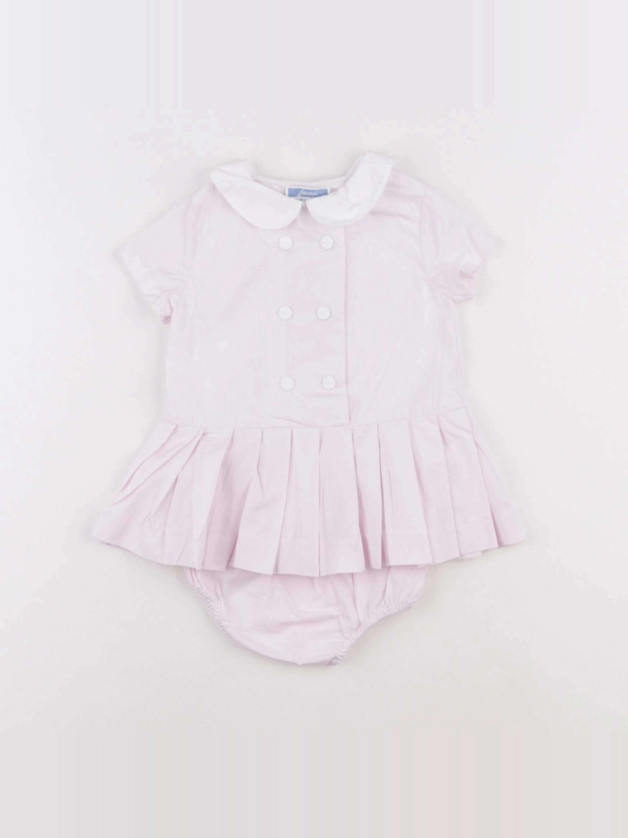 Jacadi - robe rose - 12 mois