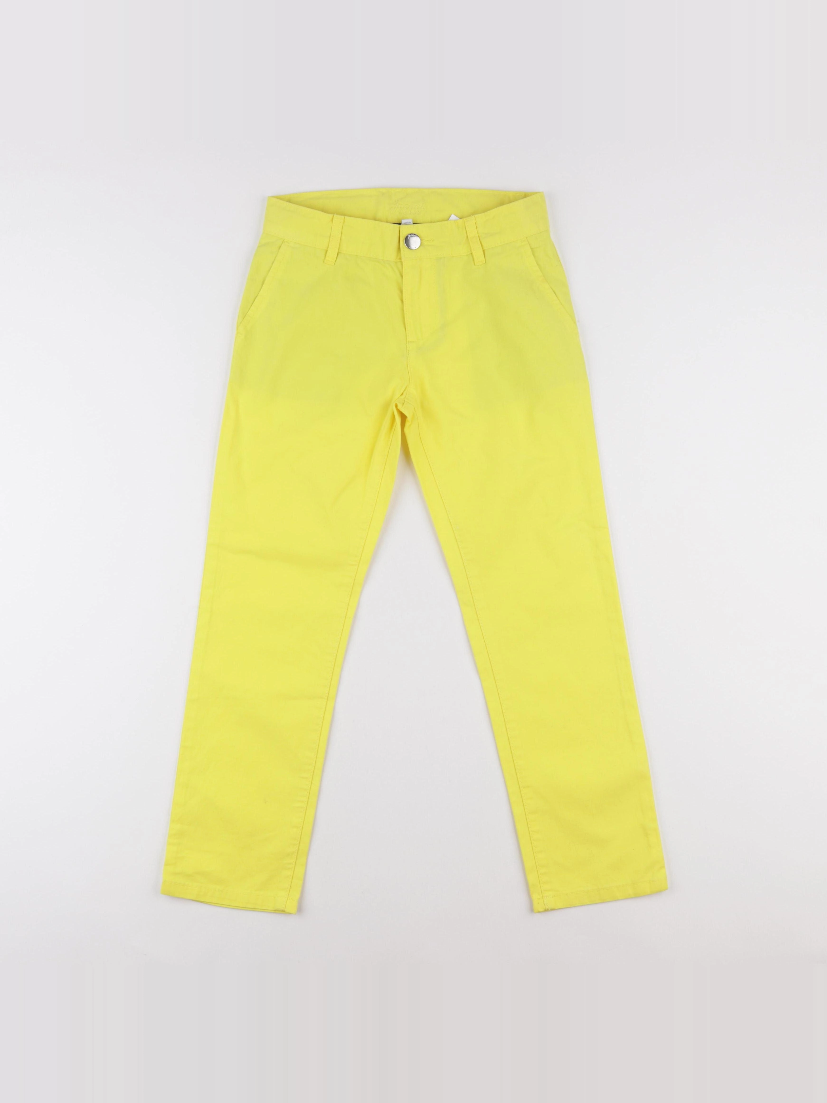 Jacadi - pantalon jaune - 8 ans