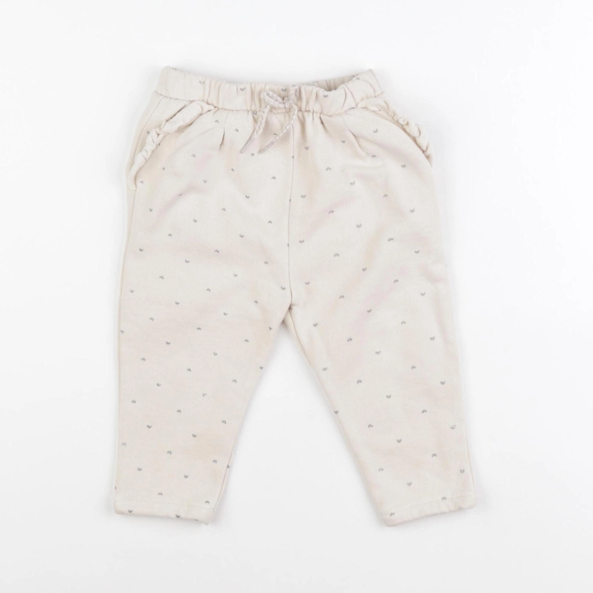 Vertbaudet - jogging beige - 18 mois