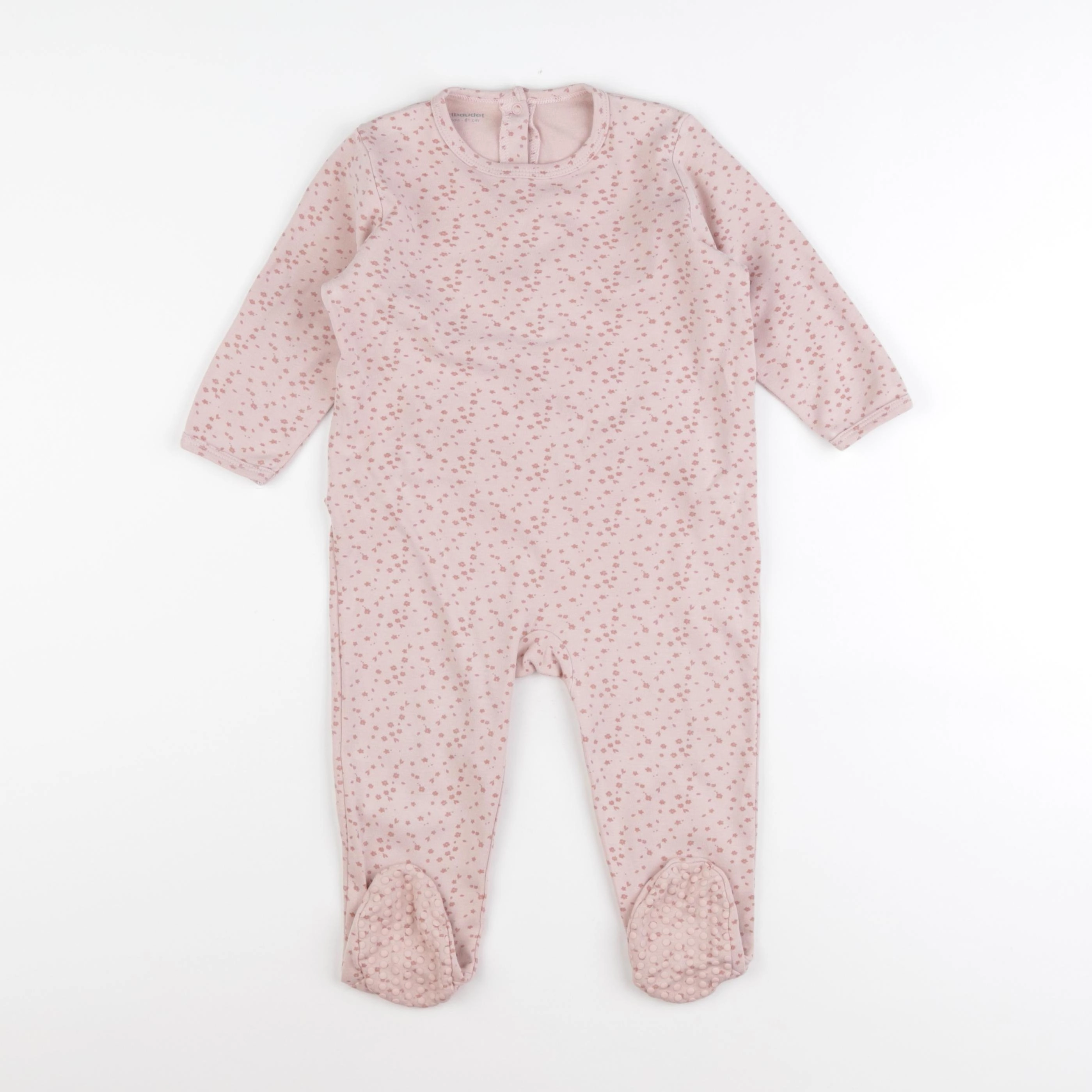 Vertbaudet - pyjama coton rose - 18 mois