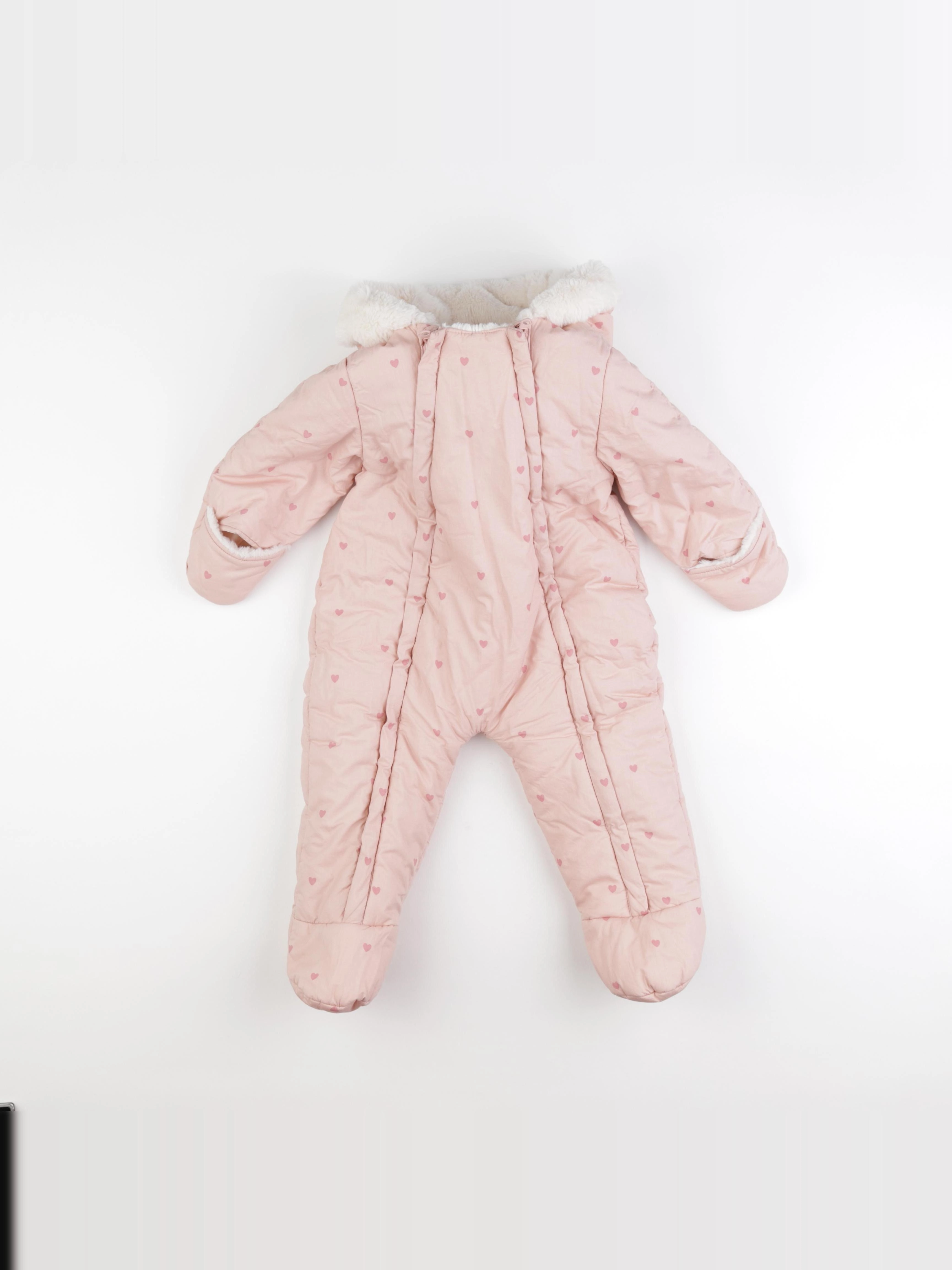 Vertbaudet - combi-pilote rose - 18 mois