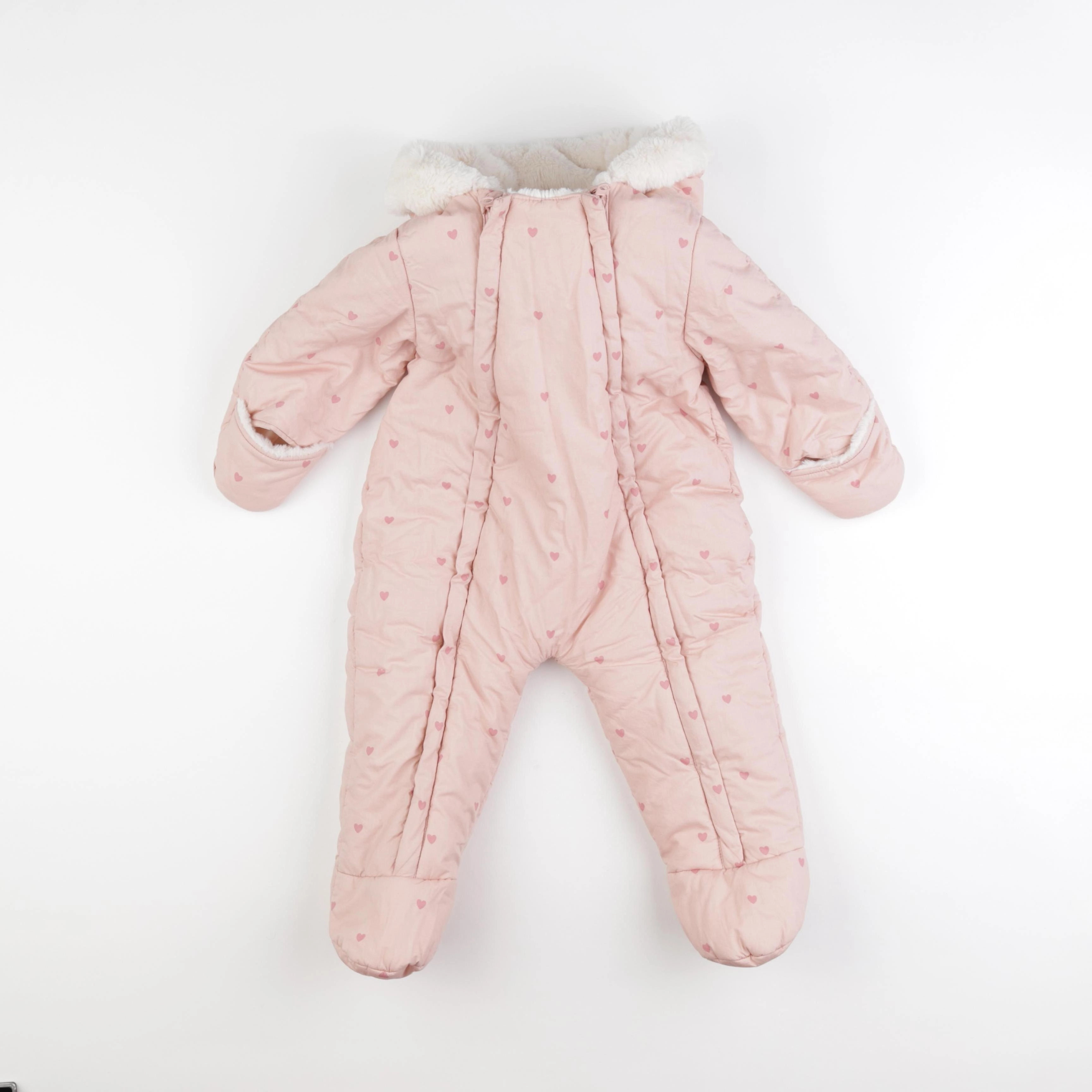 Vertbaudet - combi-pilote rose - 18 mois