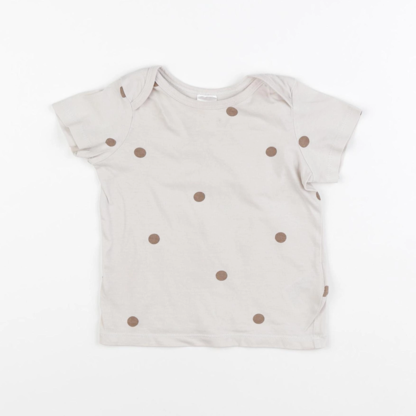 H&M - maillot de corps beige - 6/9 mois