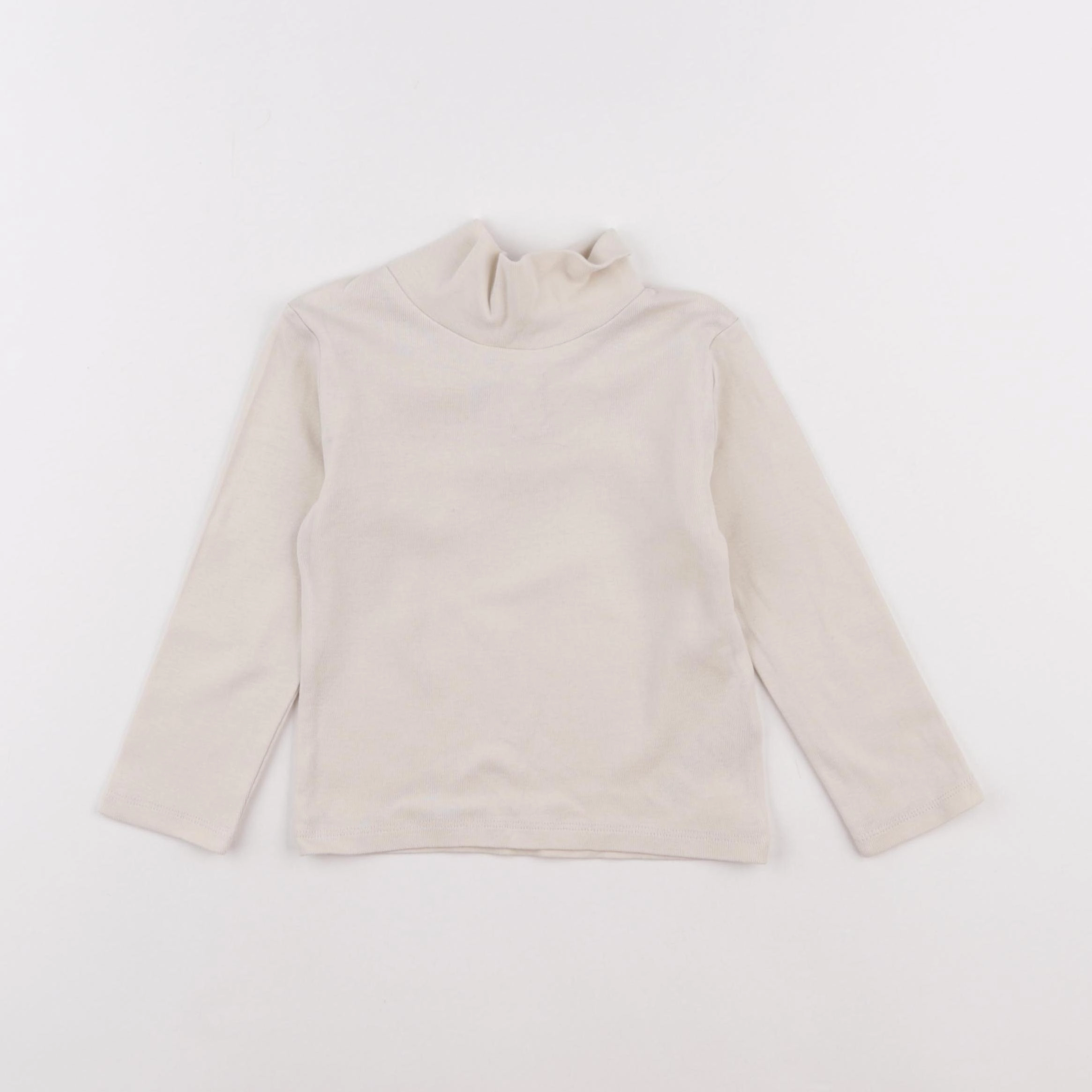 Vertbaudet - sous-pull beige - 2 ans