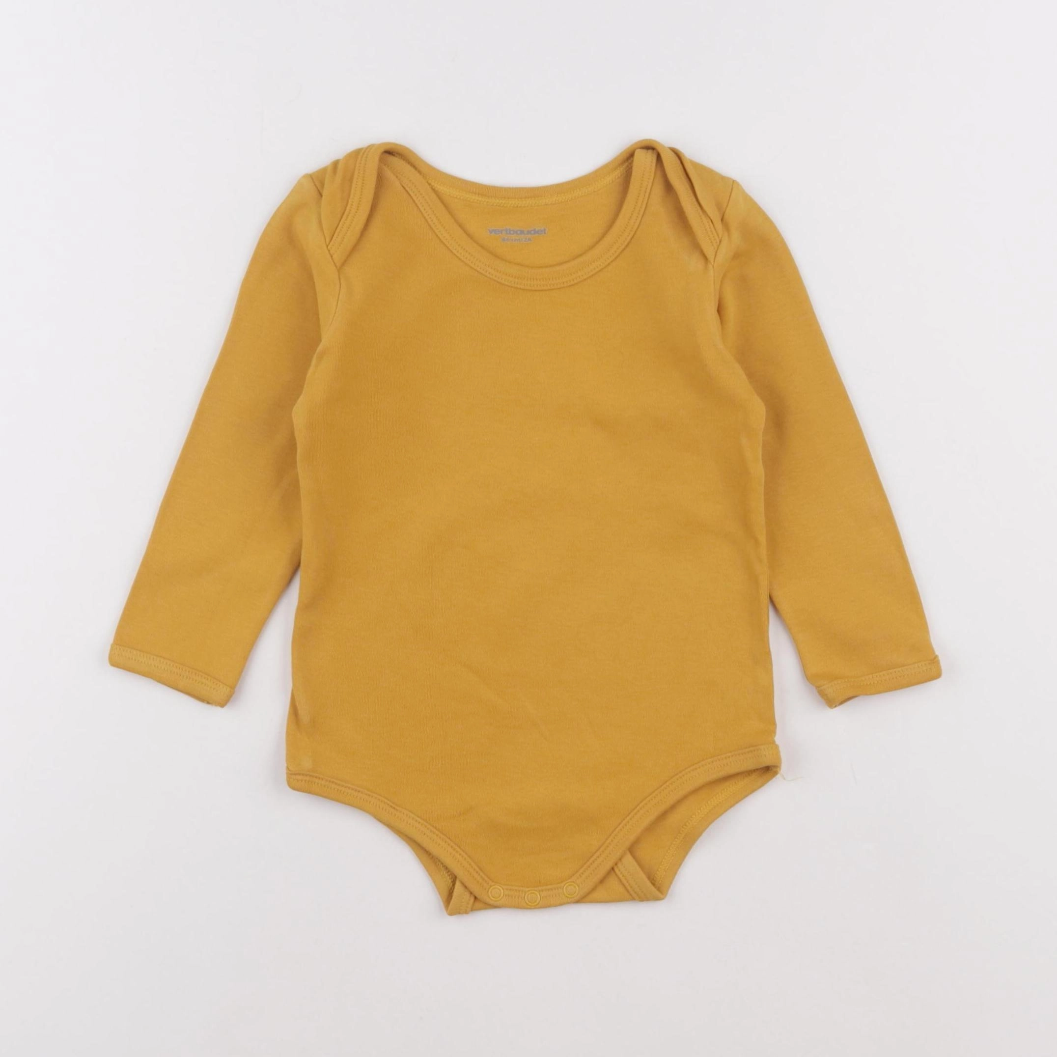Vertbaudet - body jaune - 2 ans