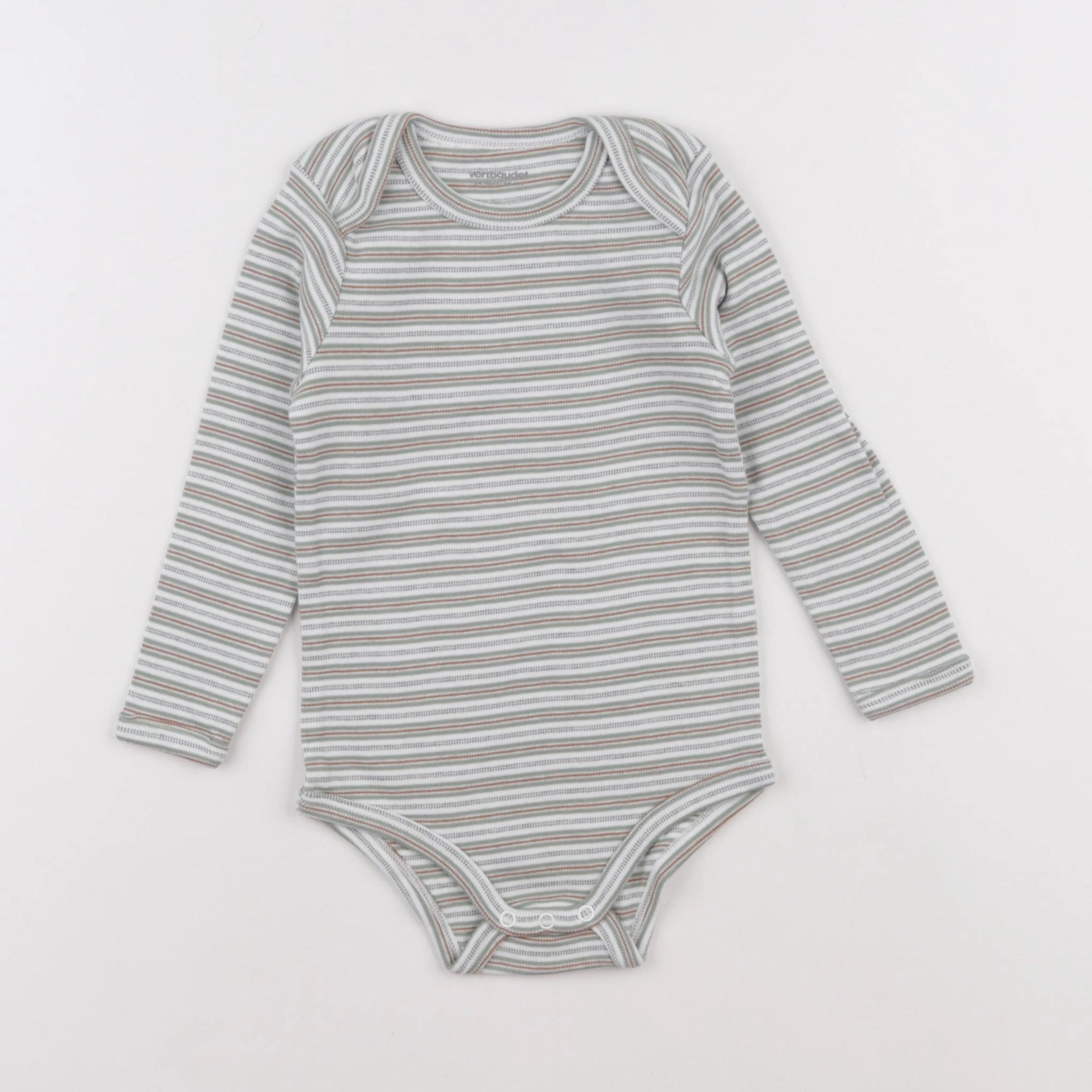 Vertbaudet - body vert - 24 mois
