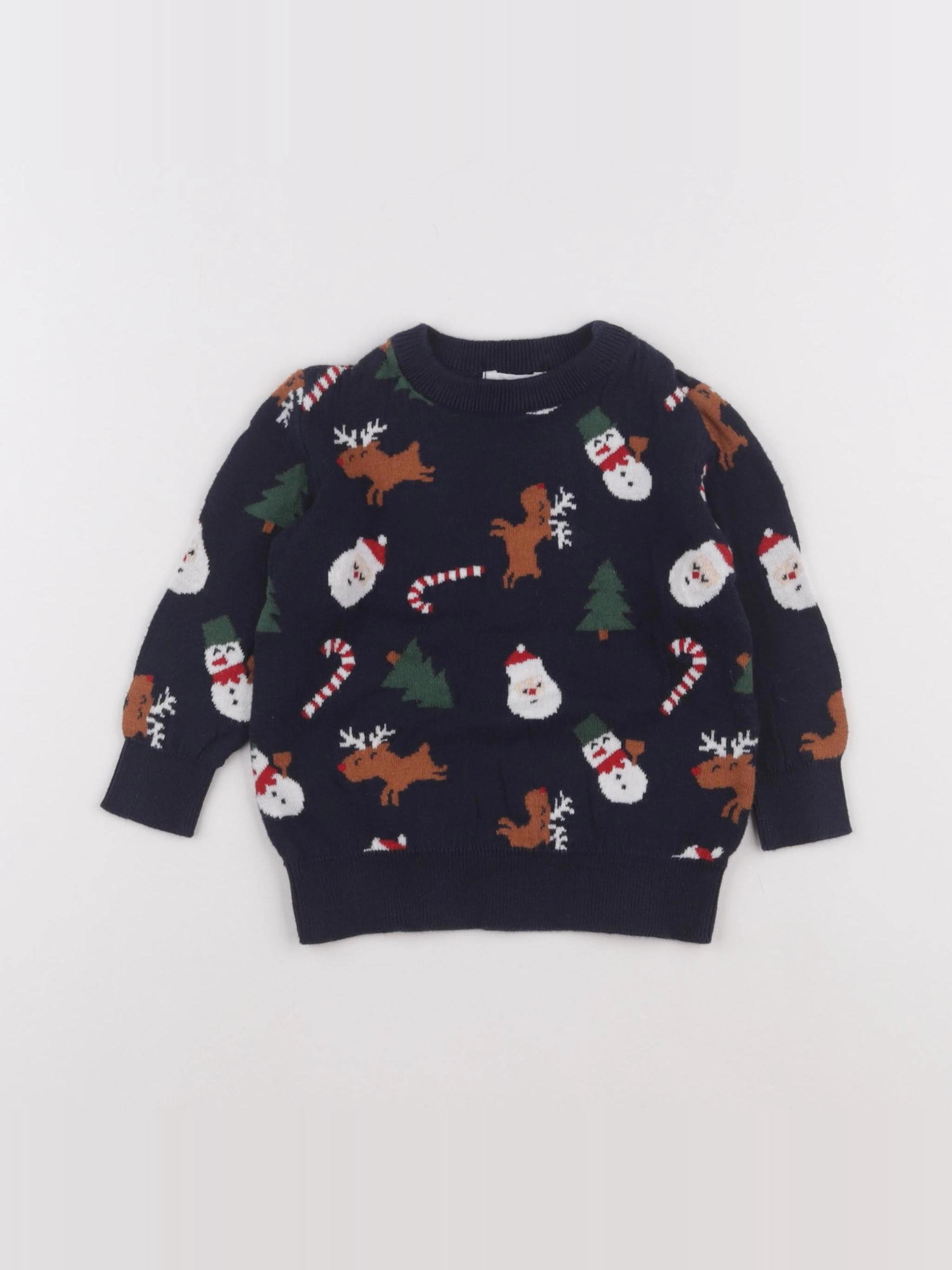 Vertbaudet - pull bleu - 2 ans