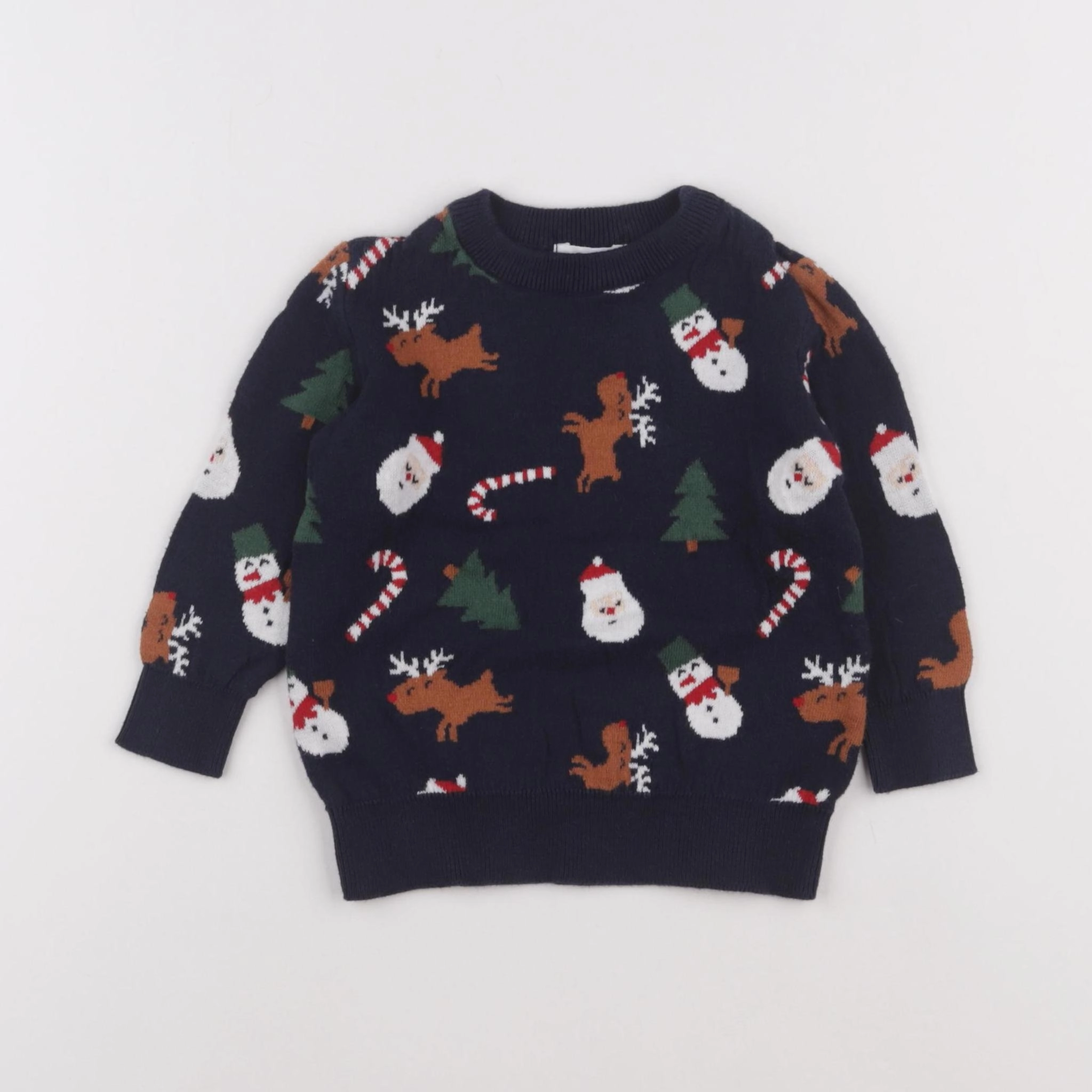 Vertbaudet - pull bleu - 2 ans