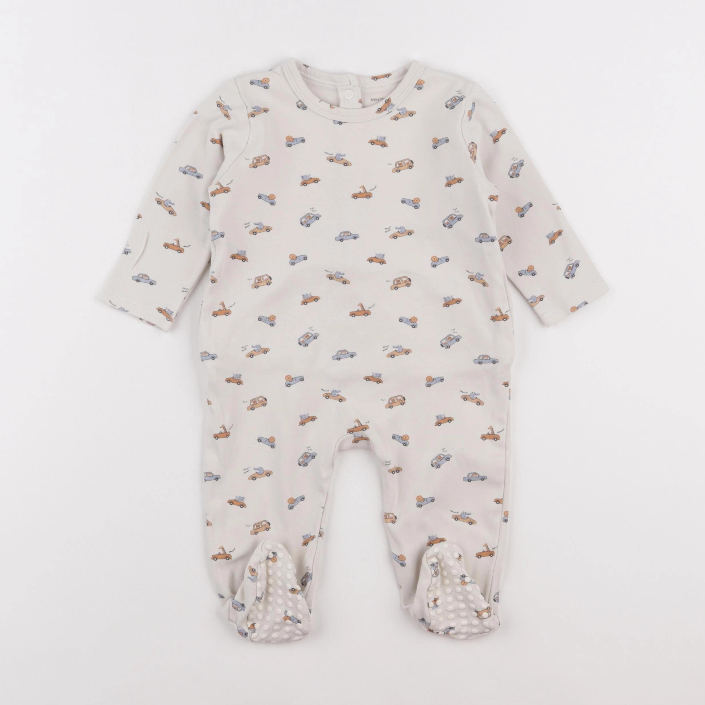 Vertbaudet - pyjama coton multicolore - 9 mois