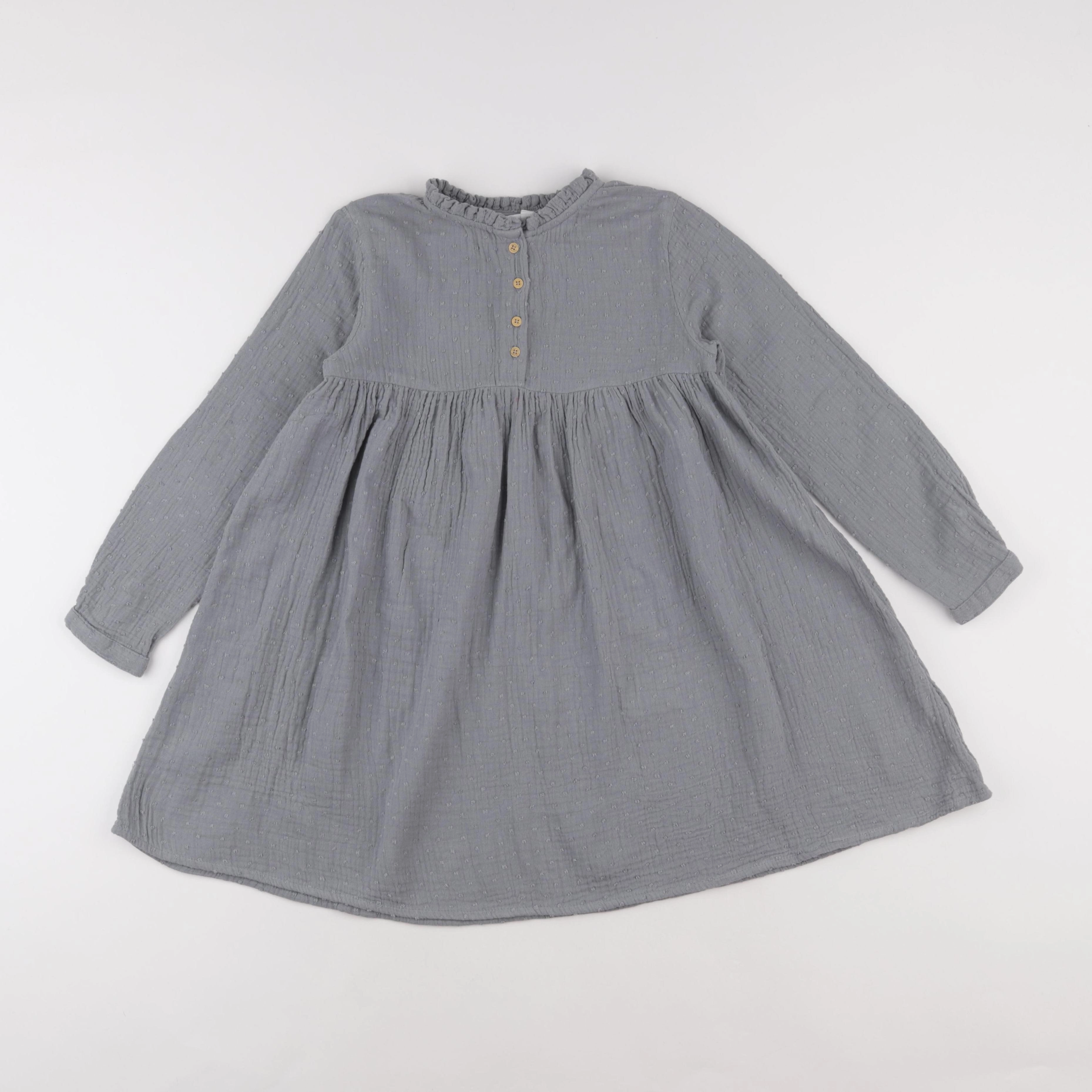 Vertbaudet - robe vert - 7 ans